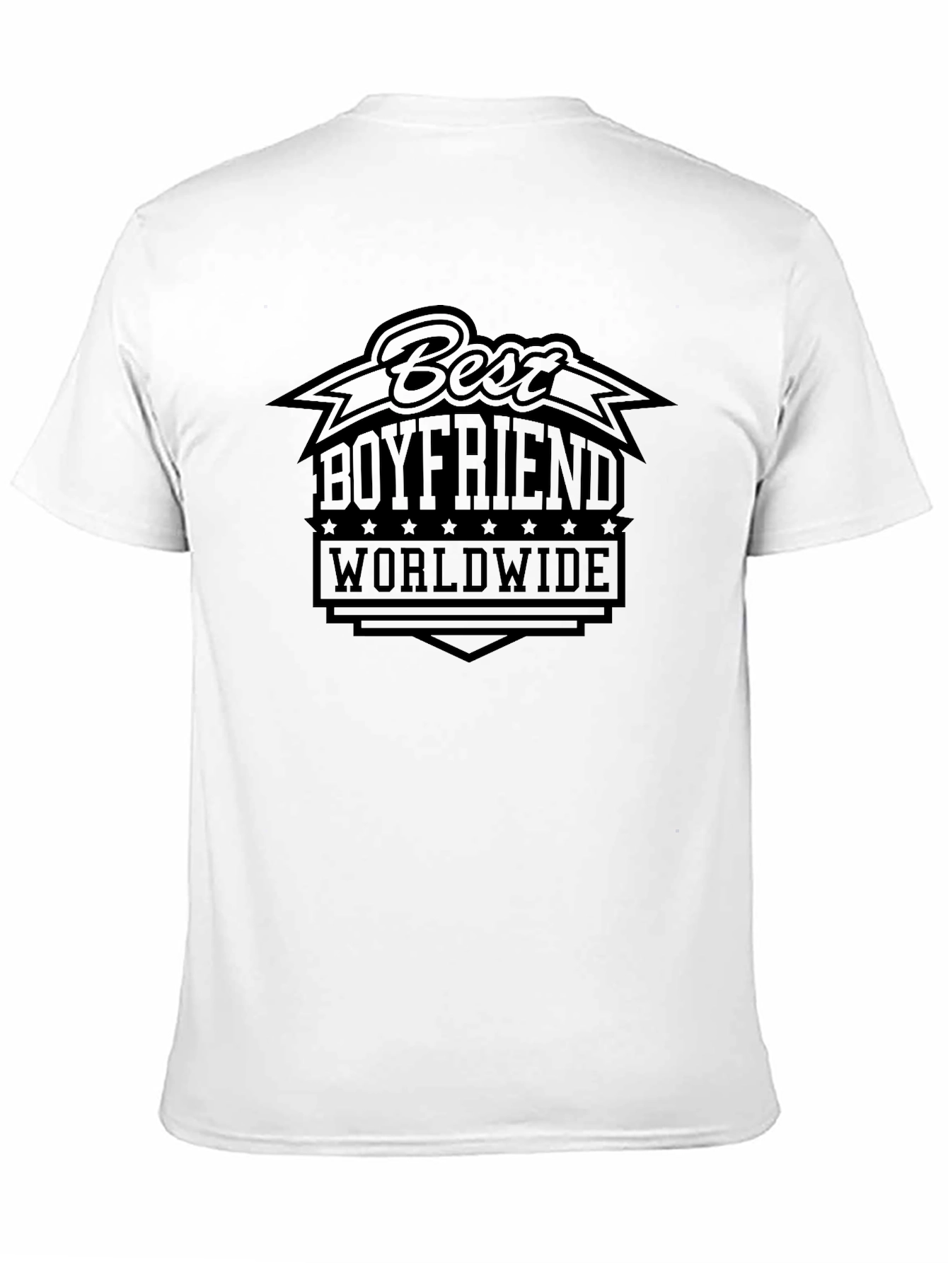 Best Boyfriend Worldwide Graphic Tee - Black