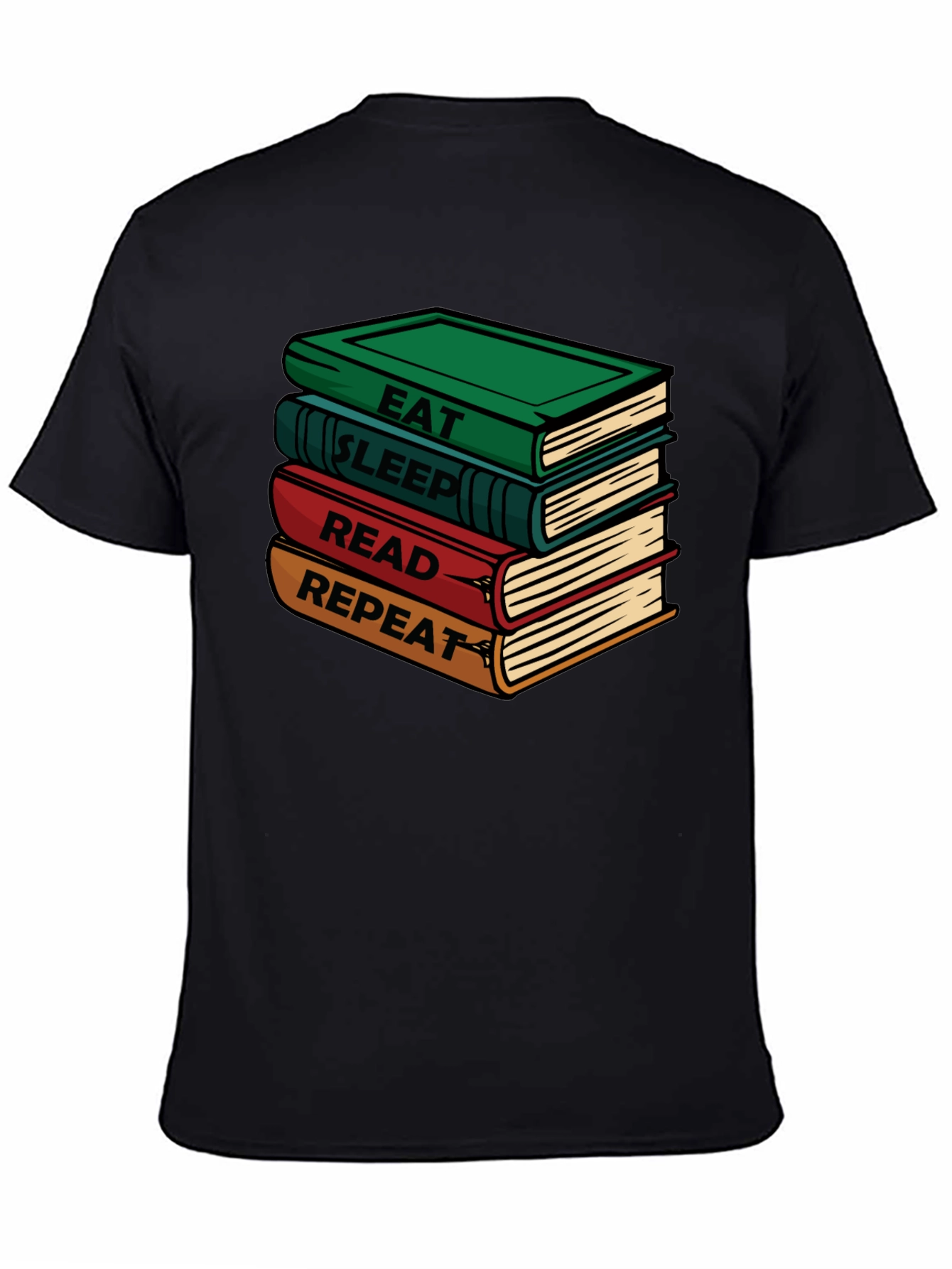 Eat Sleep Read Repeat Books T-Shirt