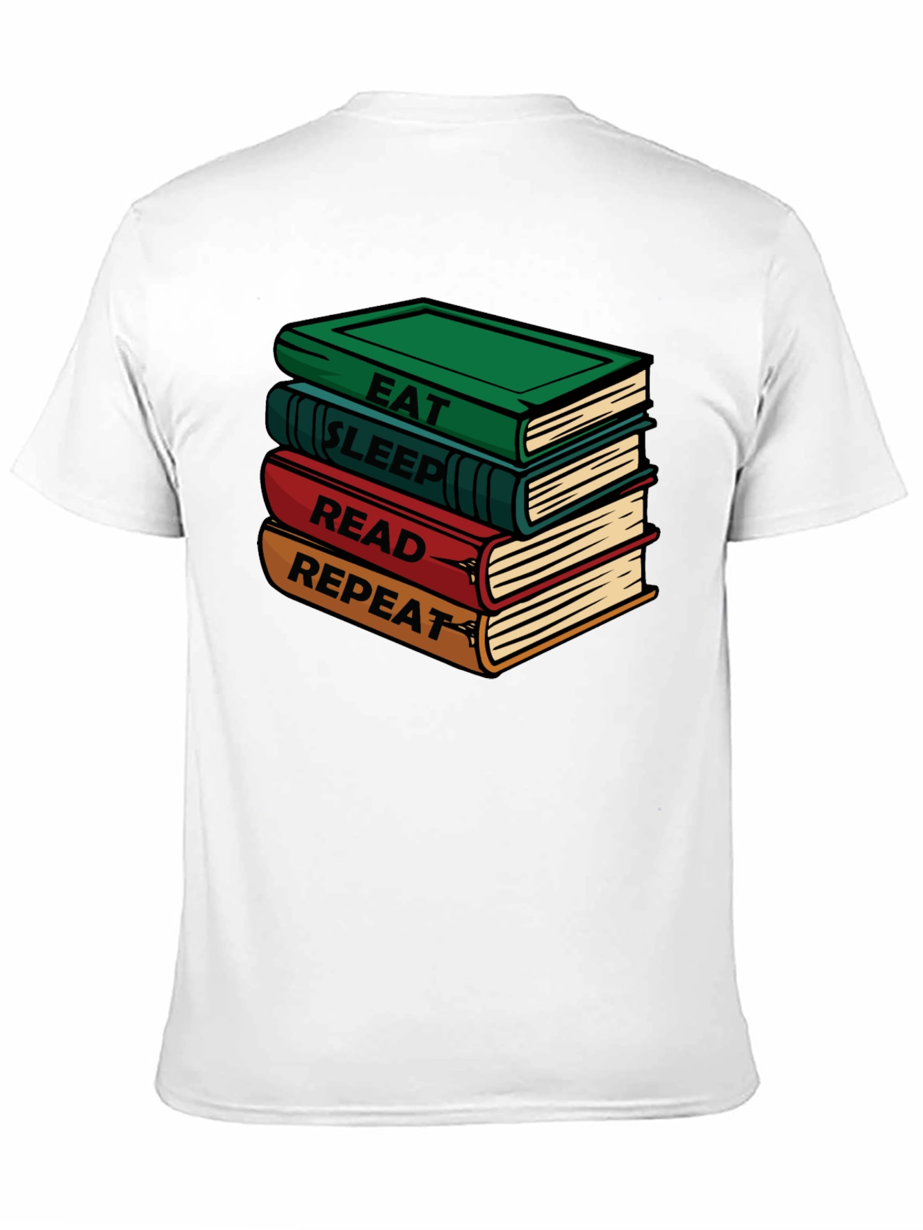 Eat Sleep Read Repeat Books T-Shirt