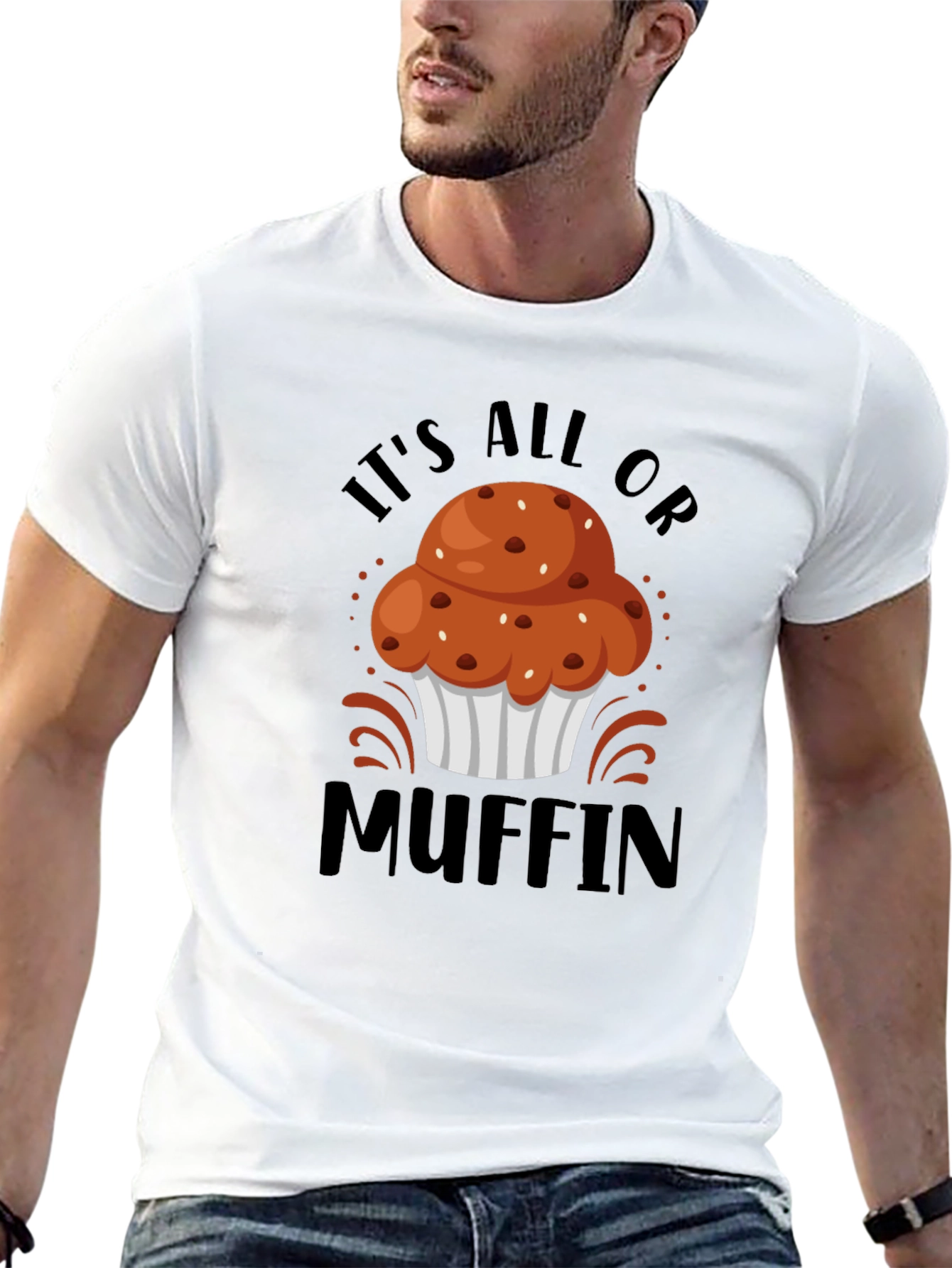 Its All or Muffin Graphic Tee