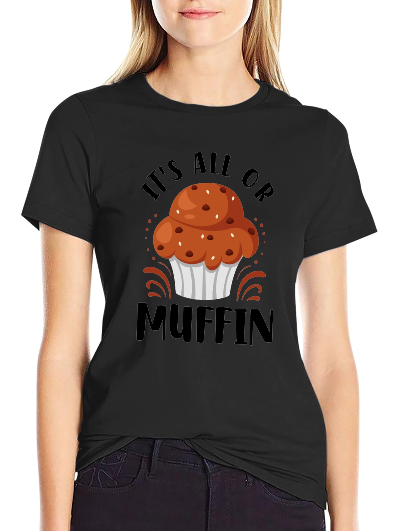 Its All or Muffin Graphic Tee