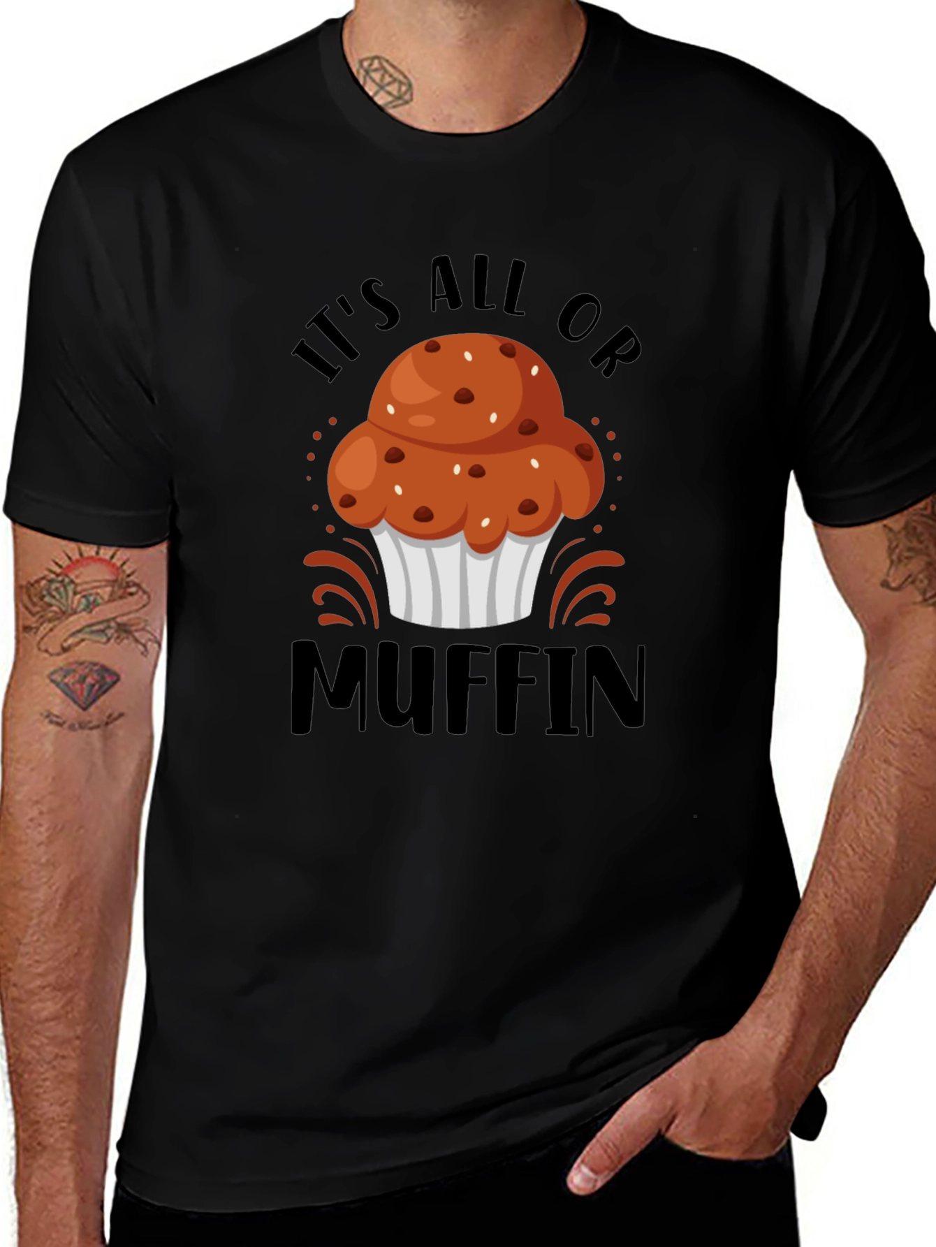 Its All or Muffin Graphic Tee