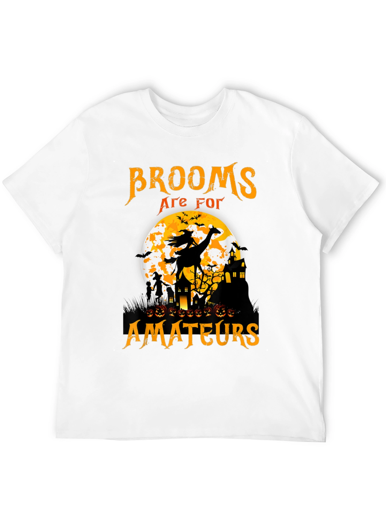 Halloween Giraffe Witch T-Shirt