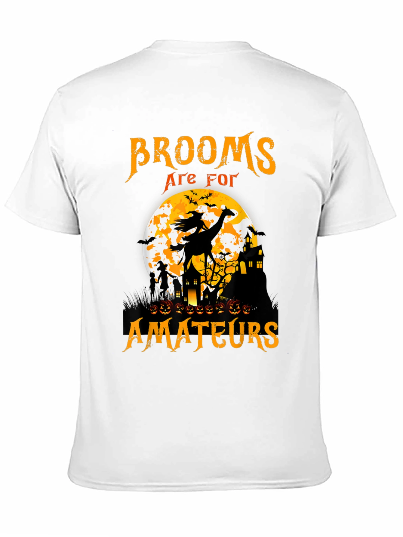 Halloween Giraffe Witch T-Shirt