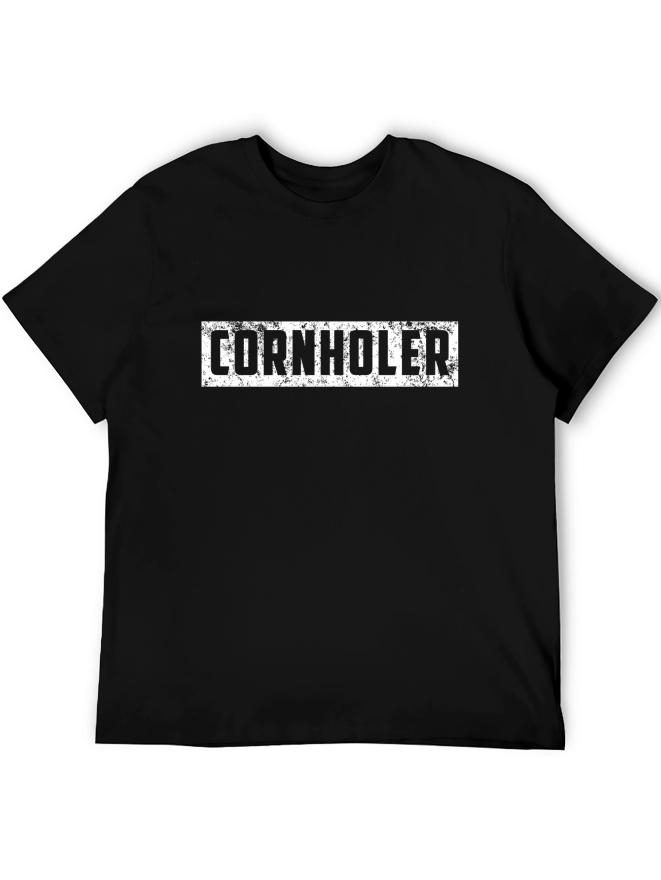 Cornholer Graphic Tee - Black T-Shirt