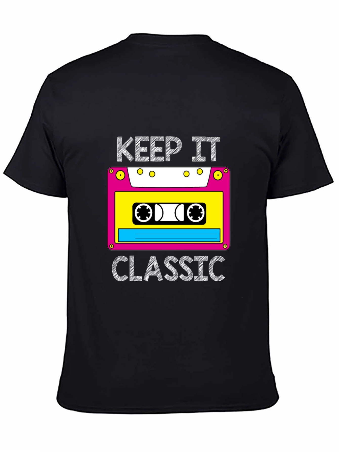 Retro Cassette T-Shirt - Keep it Classic