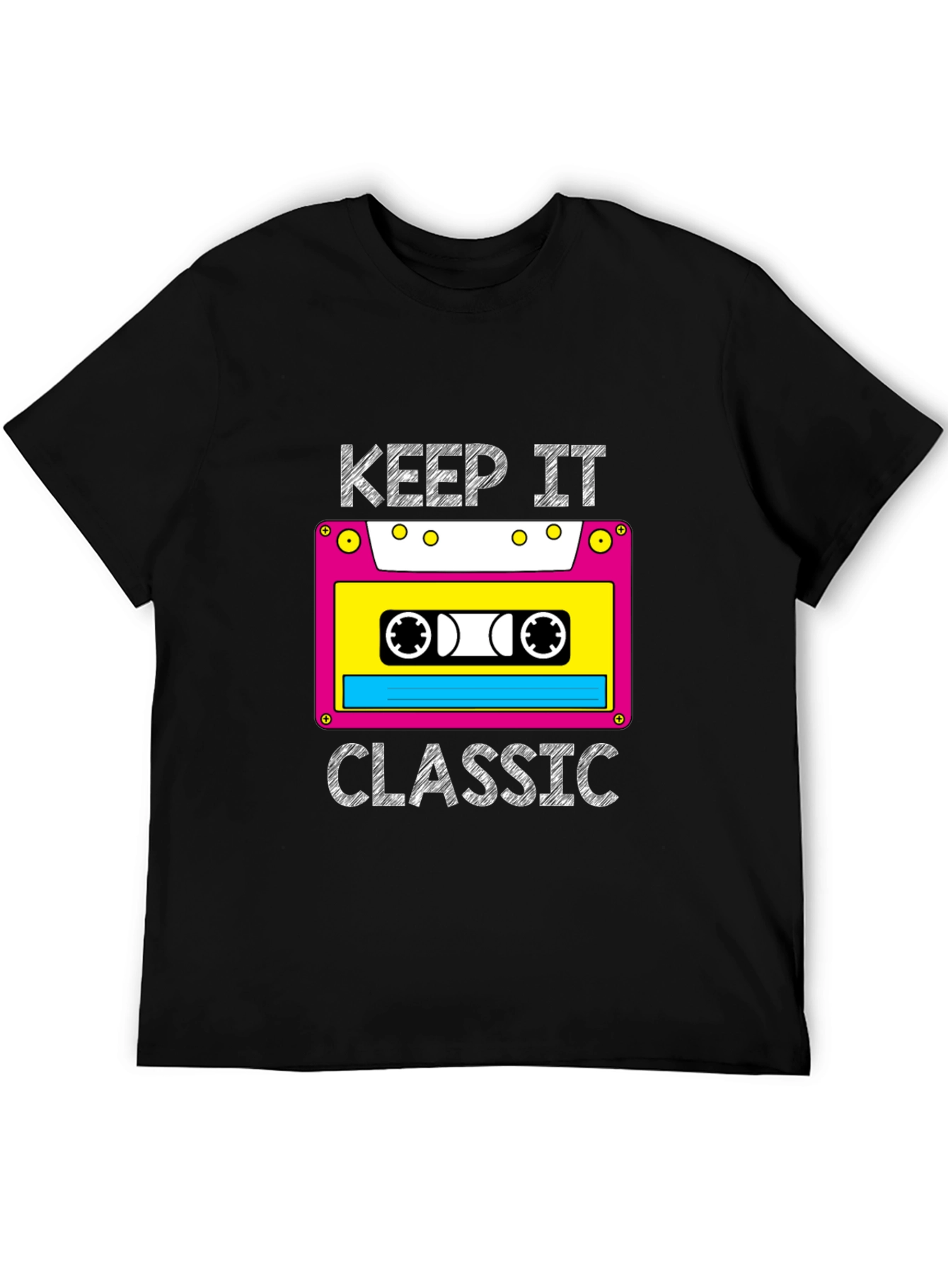 Retro Cassette T-Shirt - Keep it Classic
