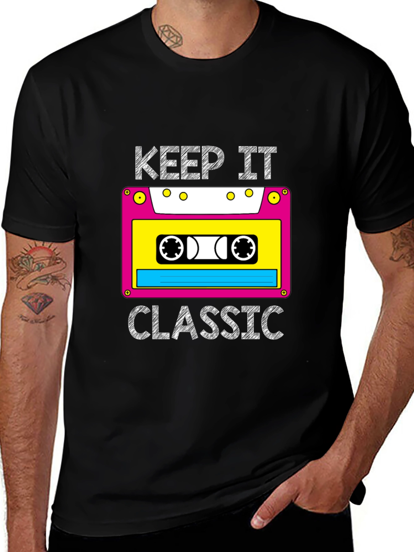 Retro Cassette T-Shirt - Keep it Classic