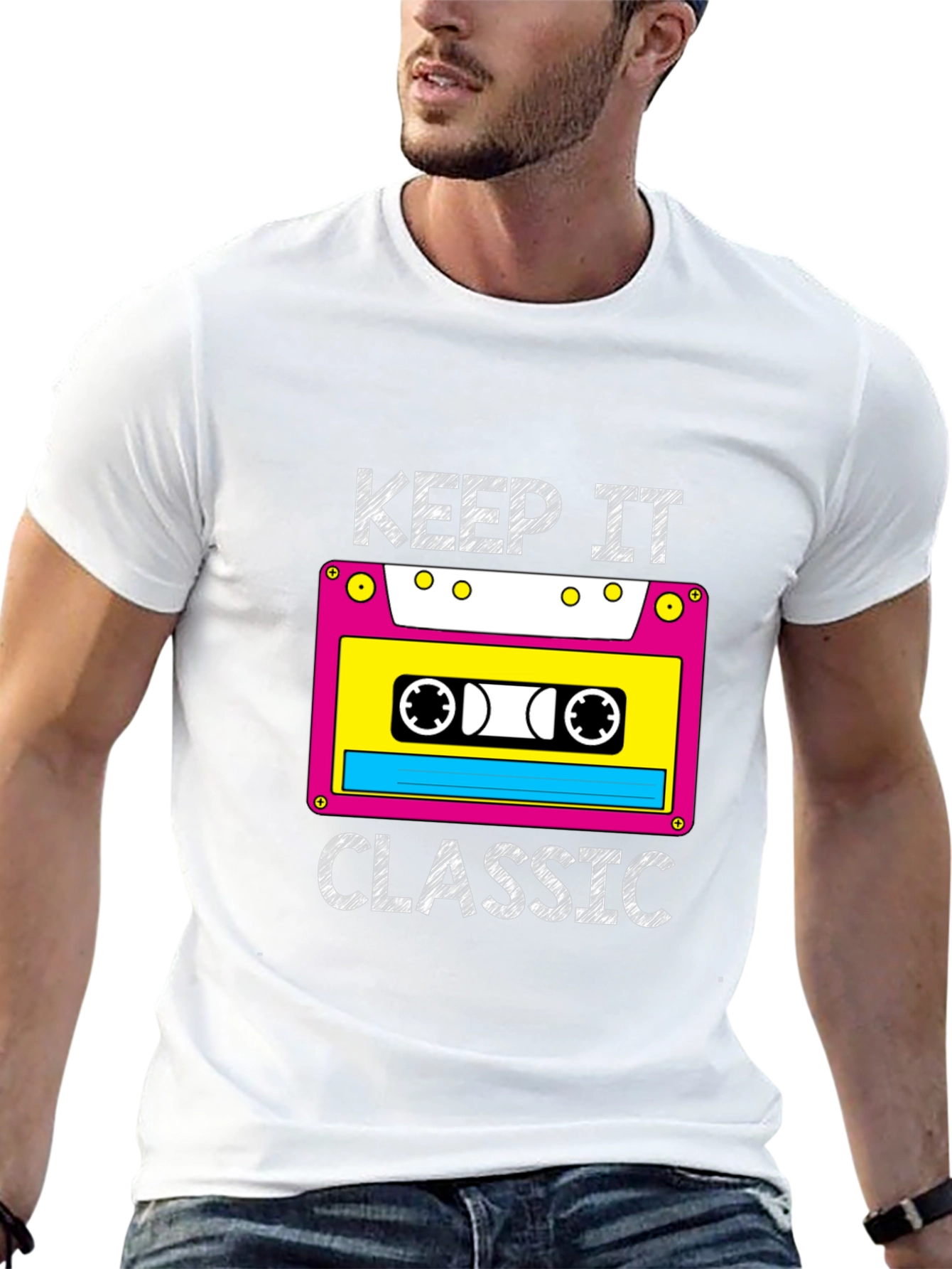 Retro Cassette T-Shirt - Keep it Classic
