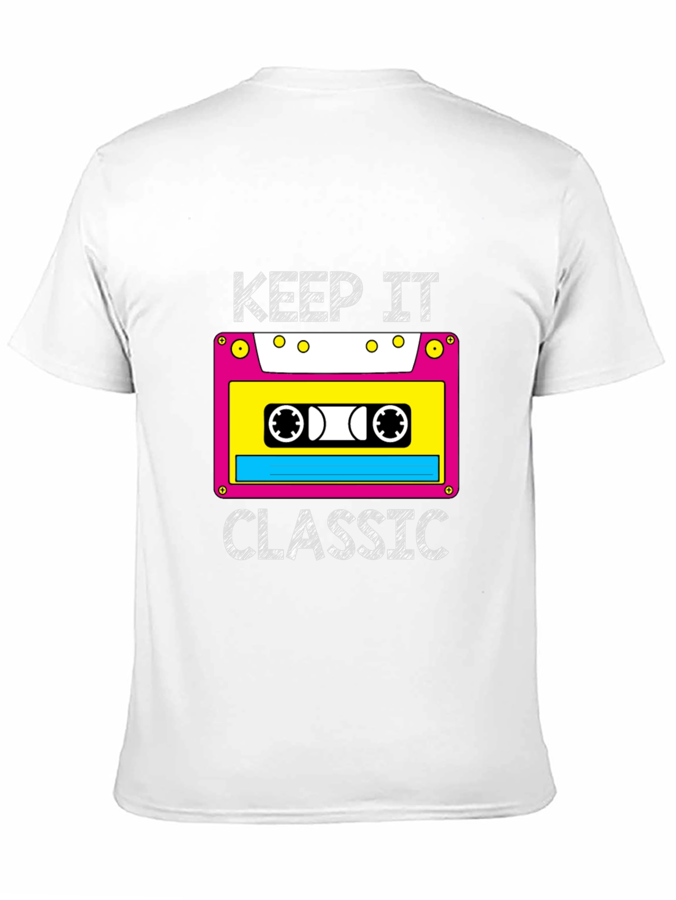 Retro Cassette T-Shirt - Keep it Classic
