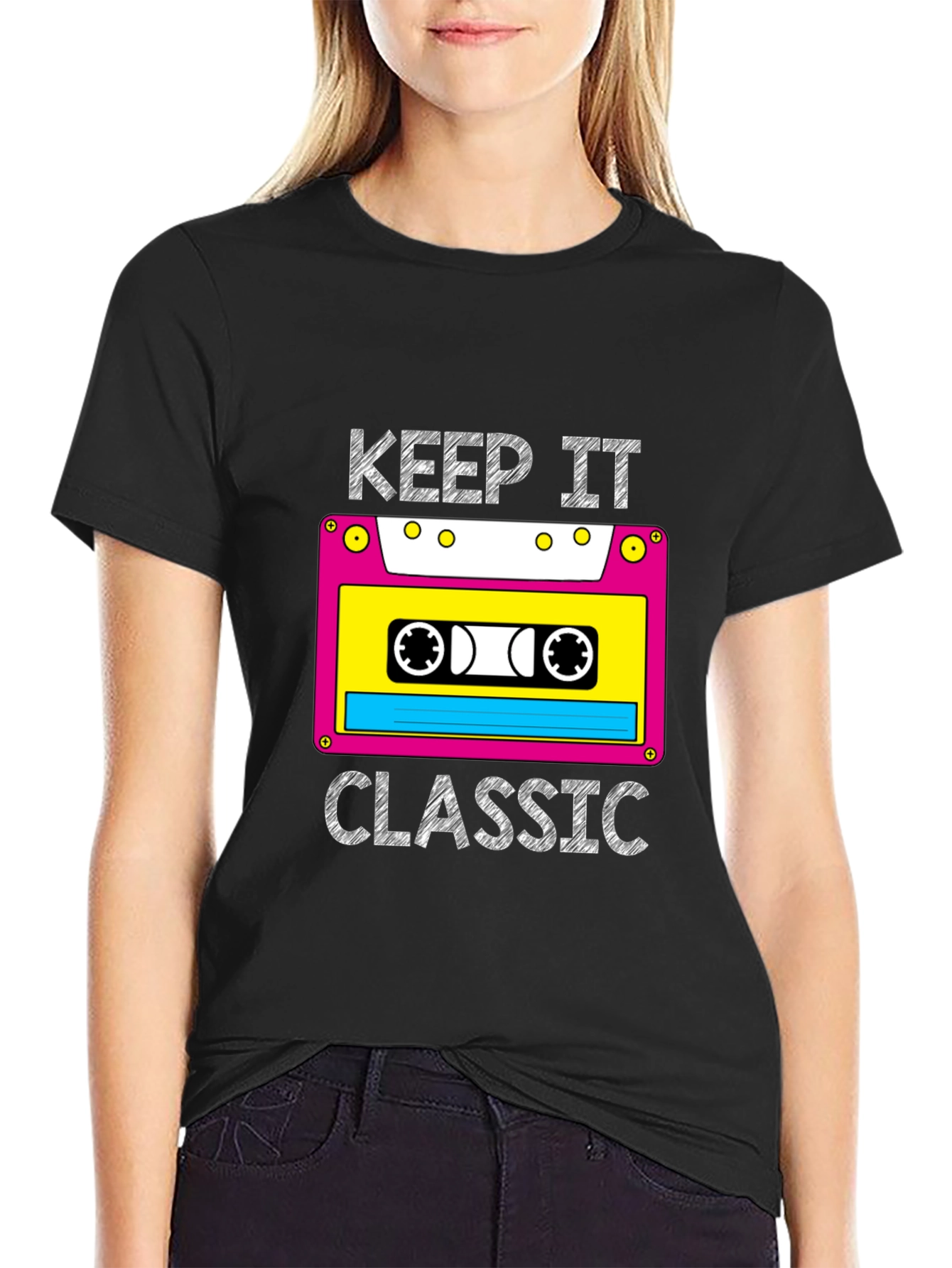 Retro Cassette T-Shirt - Keep it Classic
