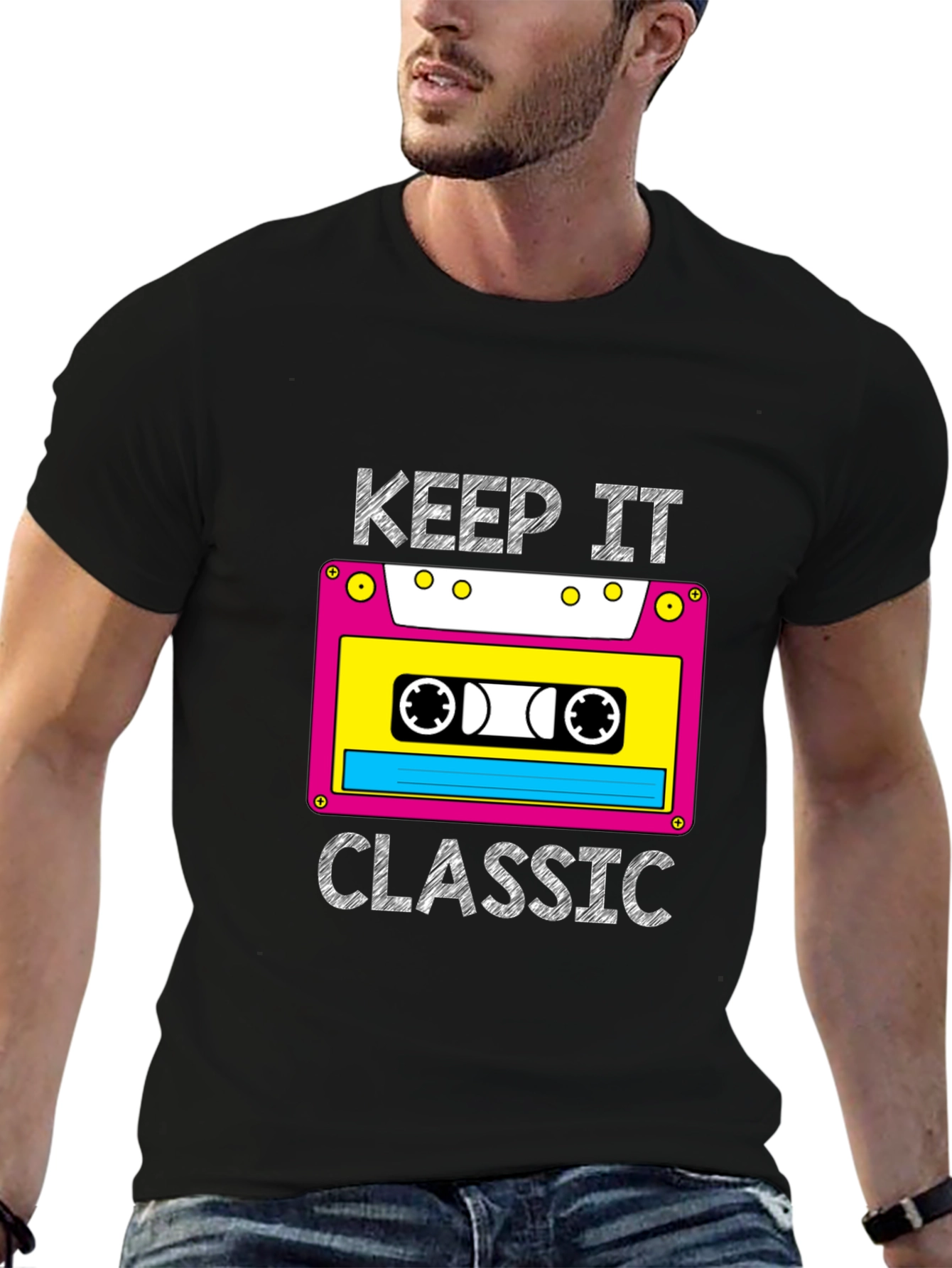 Retro Cassette T-Shirt - Keep it Classic