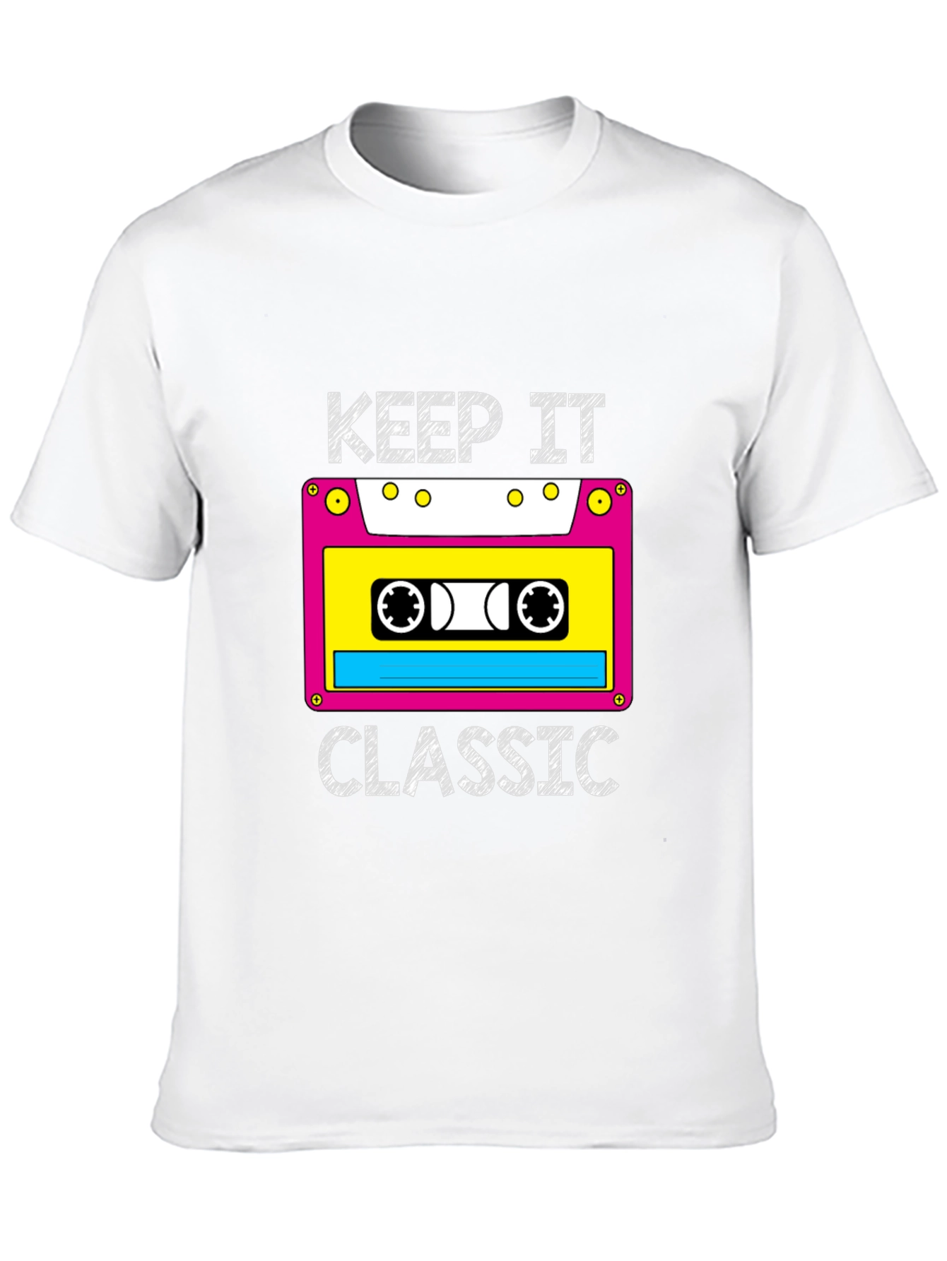 Retro Cassette T-Shirt - Keep it Classic