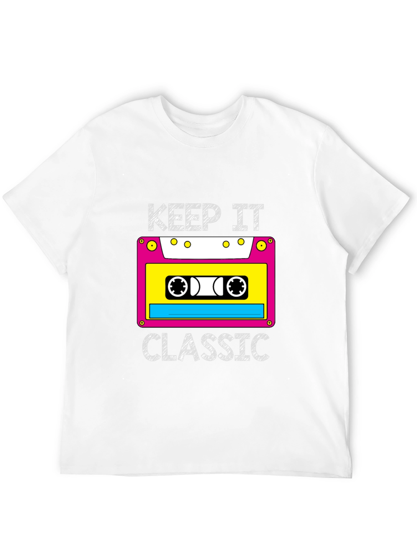 Retro Cassette T-Shirt - Keep it Classic