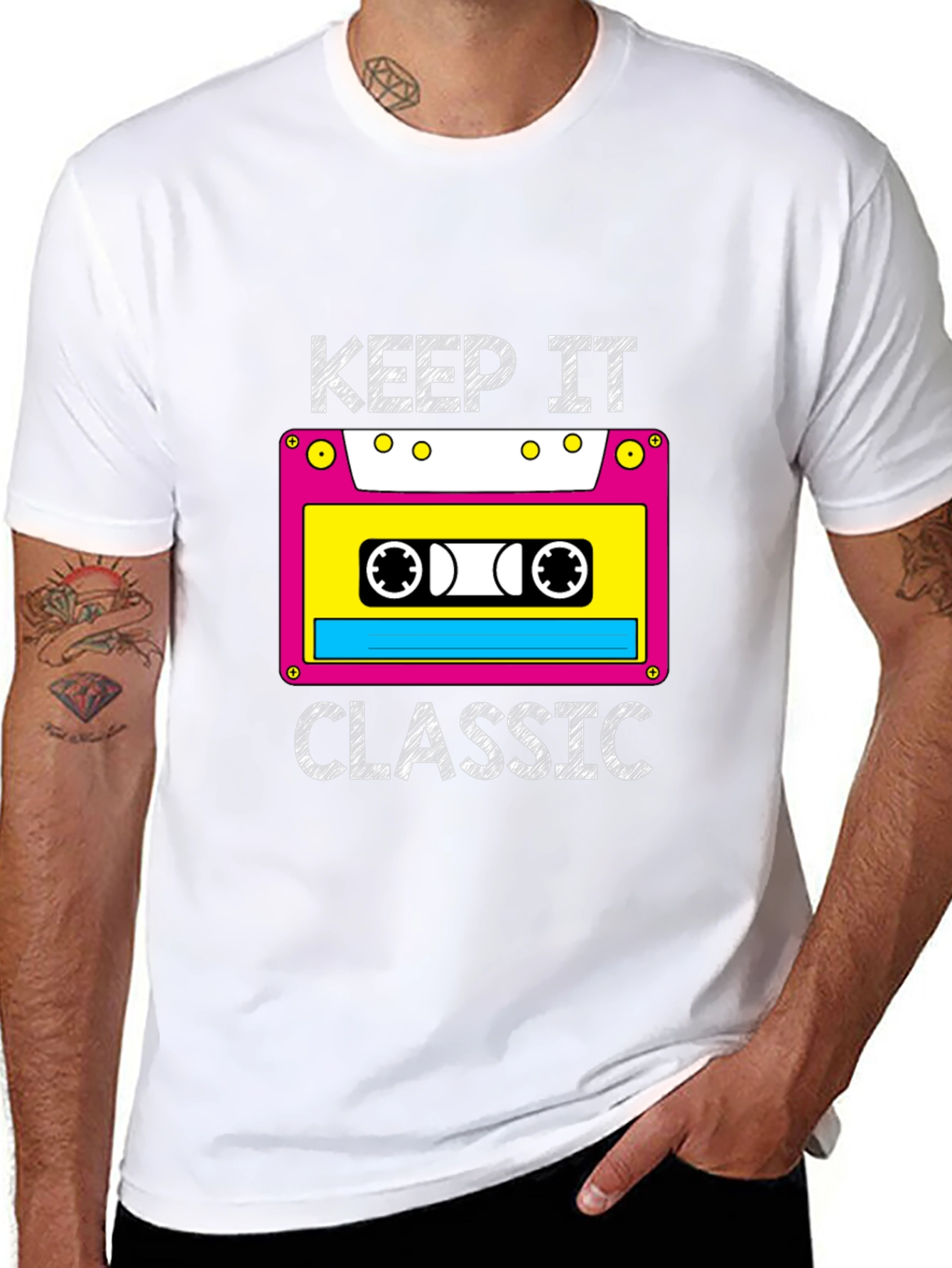 Retro Cassette T-Shirt - Keep it Classic