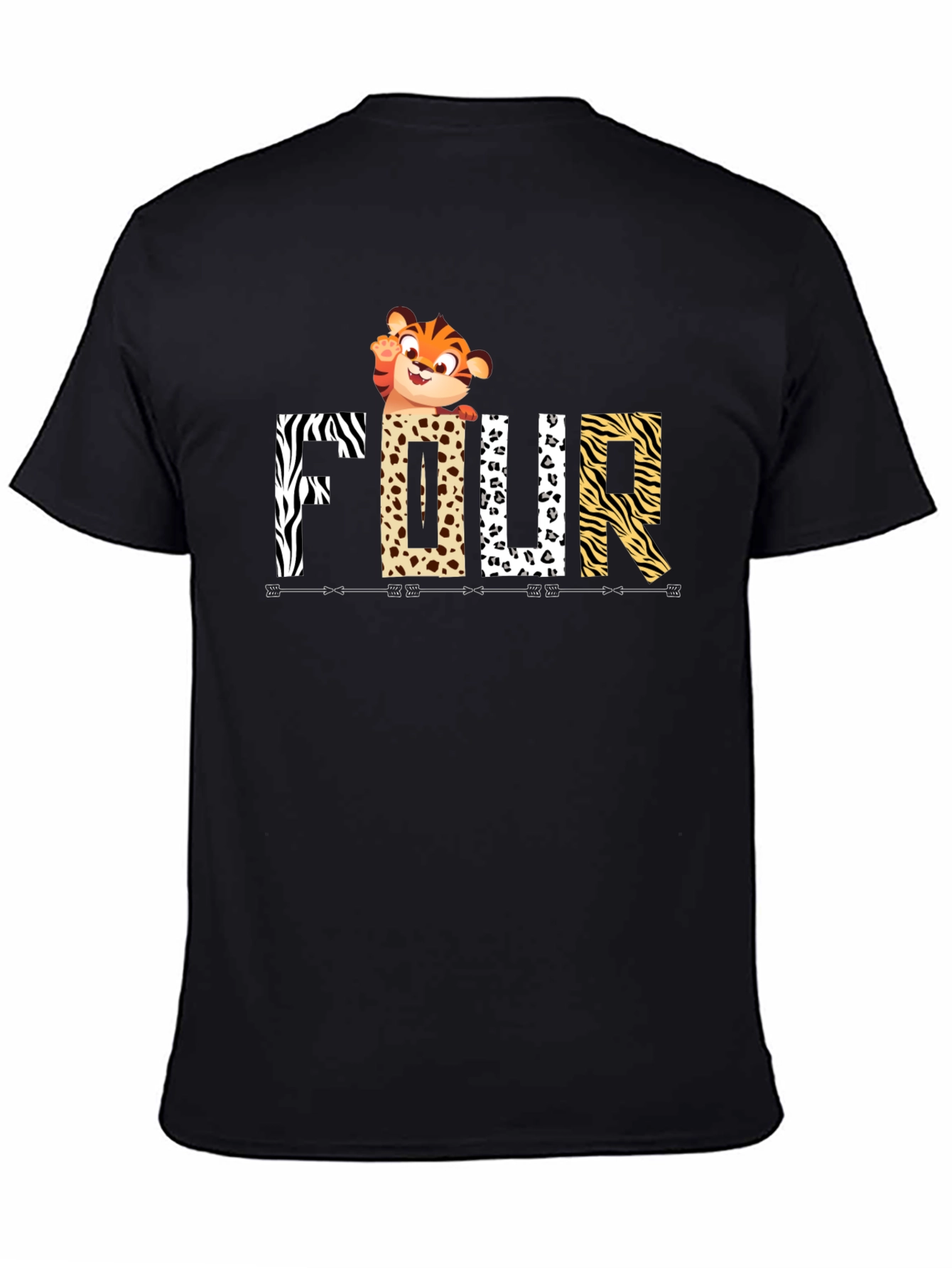 Wild Four Birthday Tee