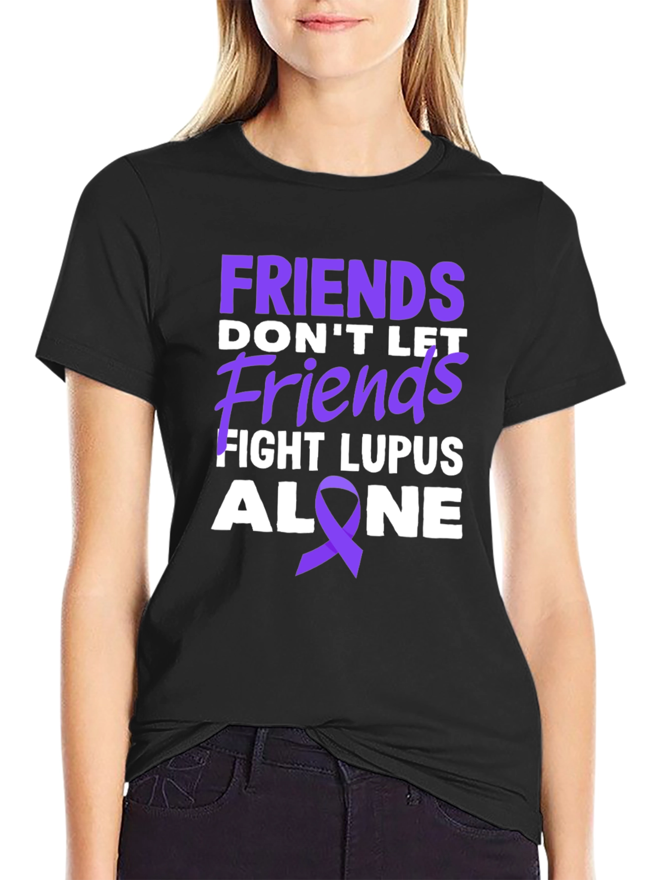 Friends Fight Lupus Awareness T-Shirt