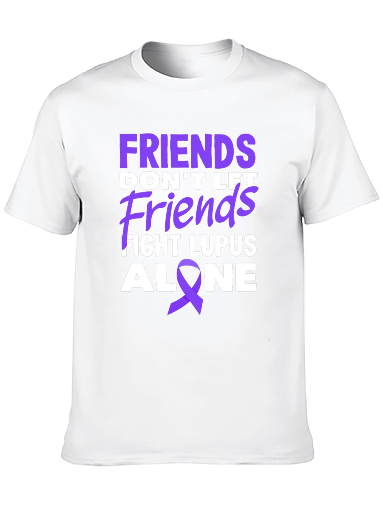 Friends Fight Lupus Awareness T-Shirt