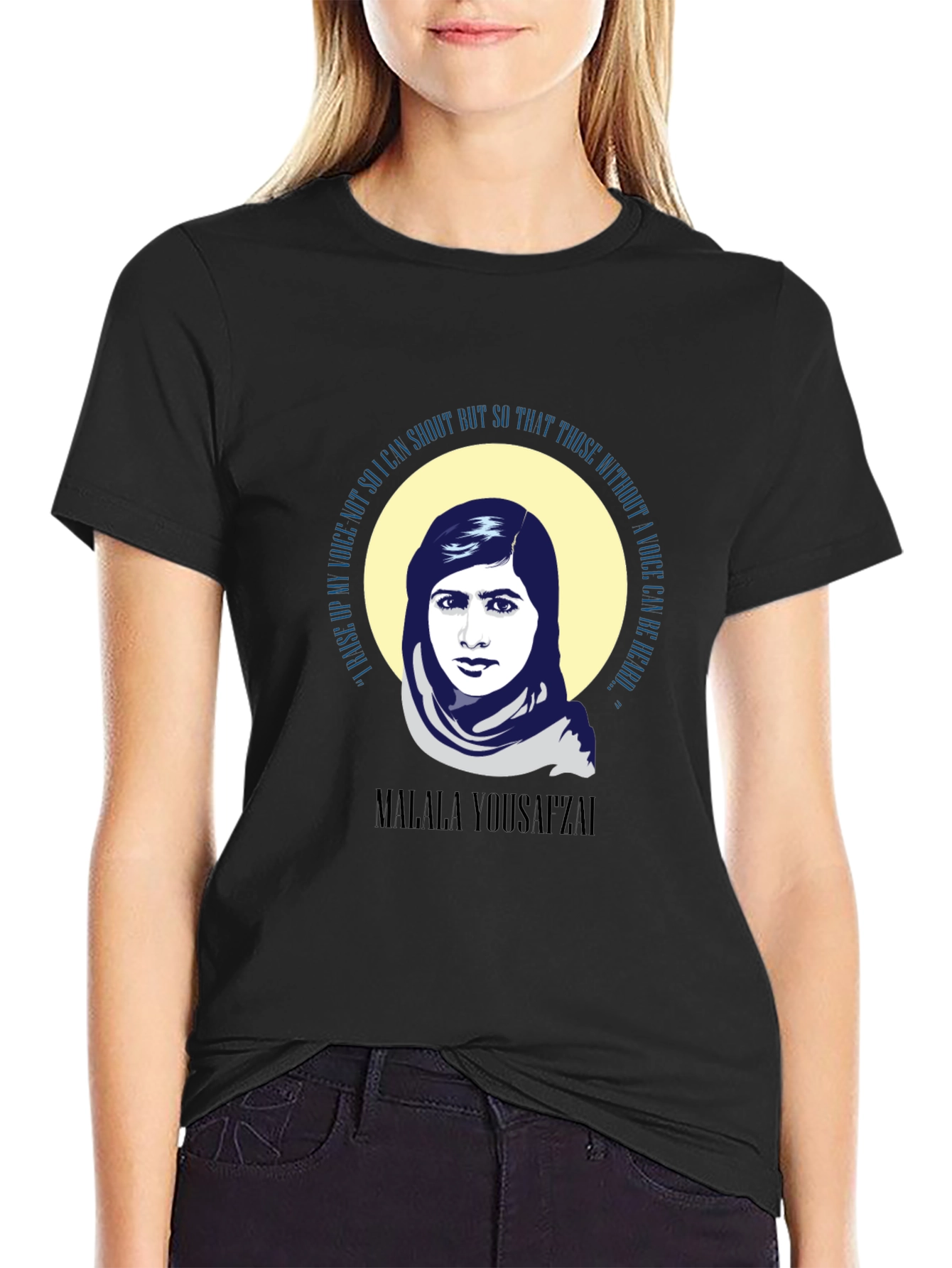 Malala Yousafzai Quote T-Shirt