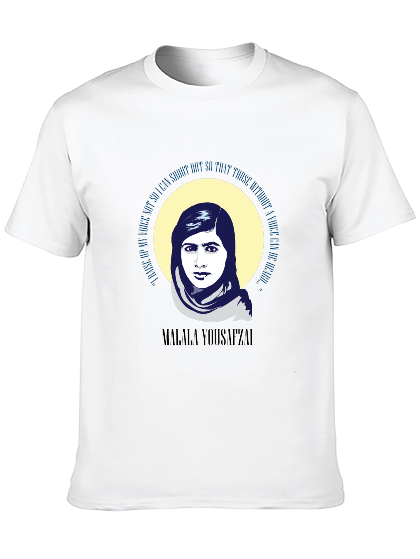 Malala Yousafzai Quote T-Shirt