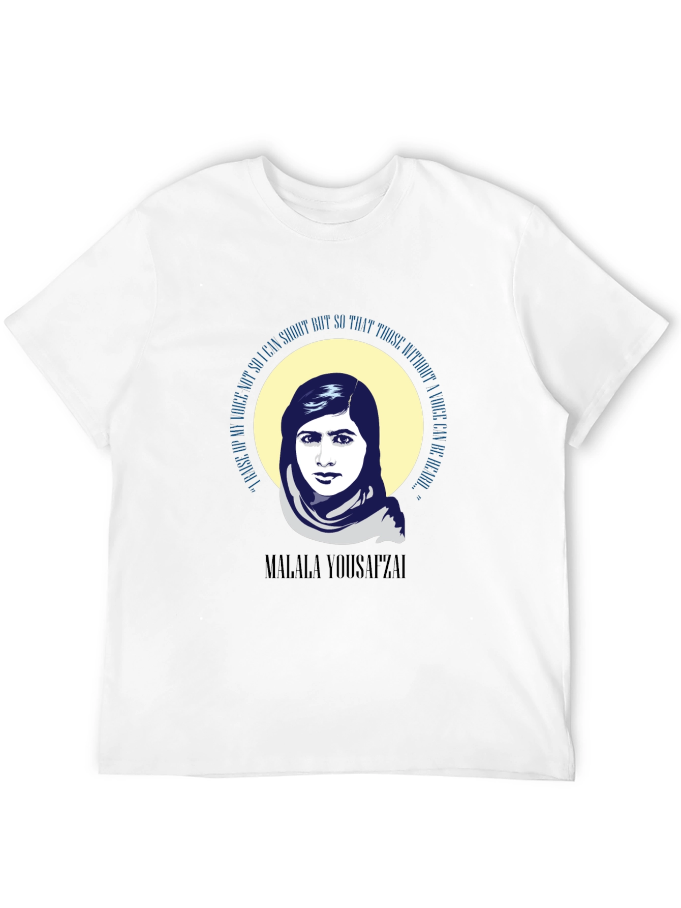 Malala Yousafzai Quote T-Shirt