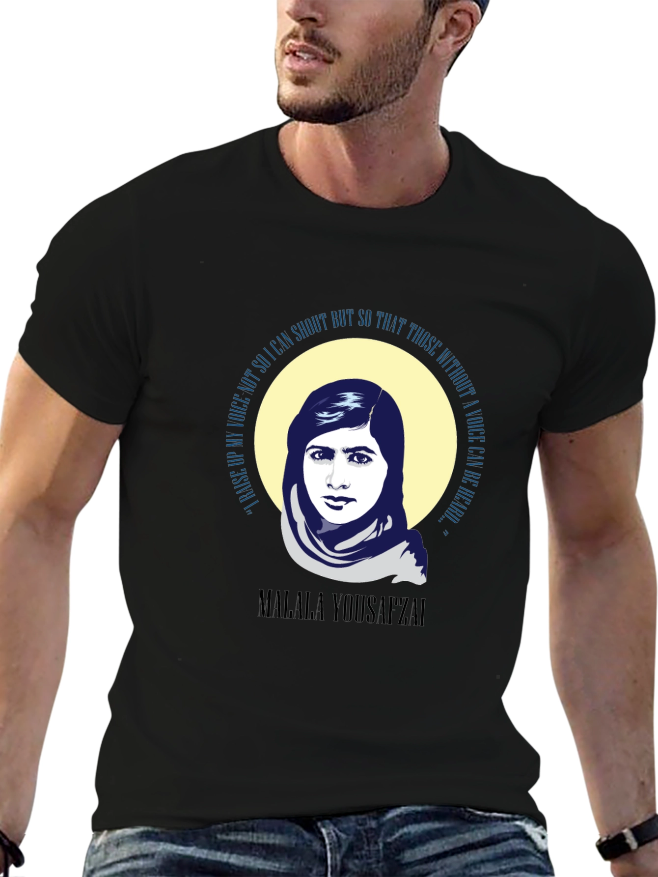 Malala Yousafzai Quote T-Shirt