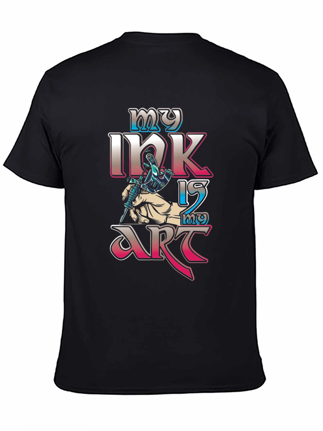 My Ink Is My Art Tattoo Graphic T-Shirt