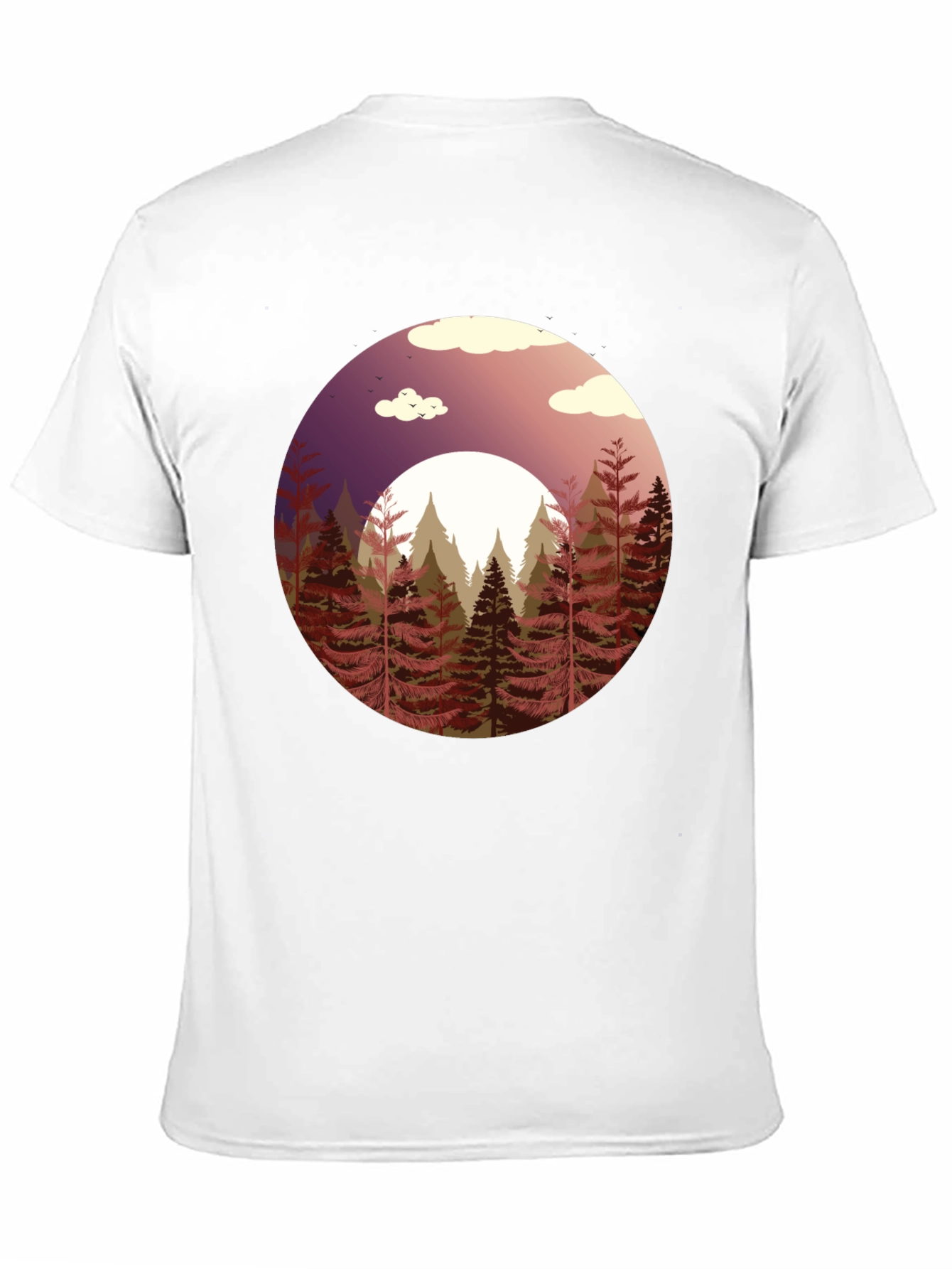 Natures Embrace Graphic Tee - Black