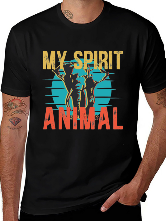My Spirit Animal Elephant Graphic Tee