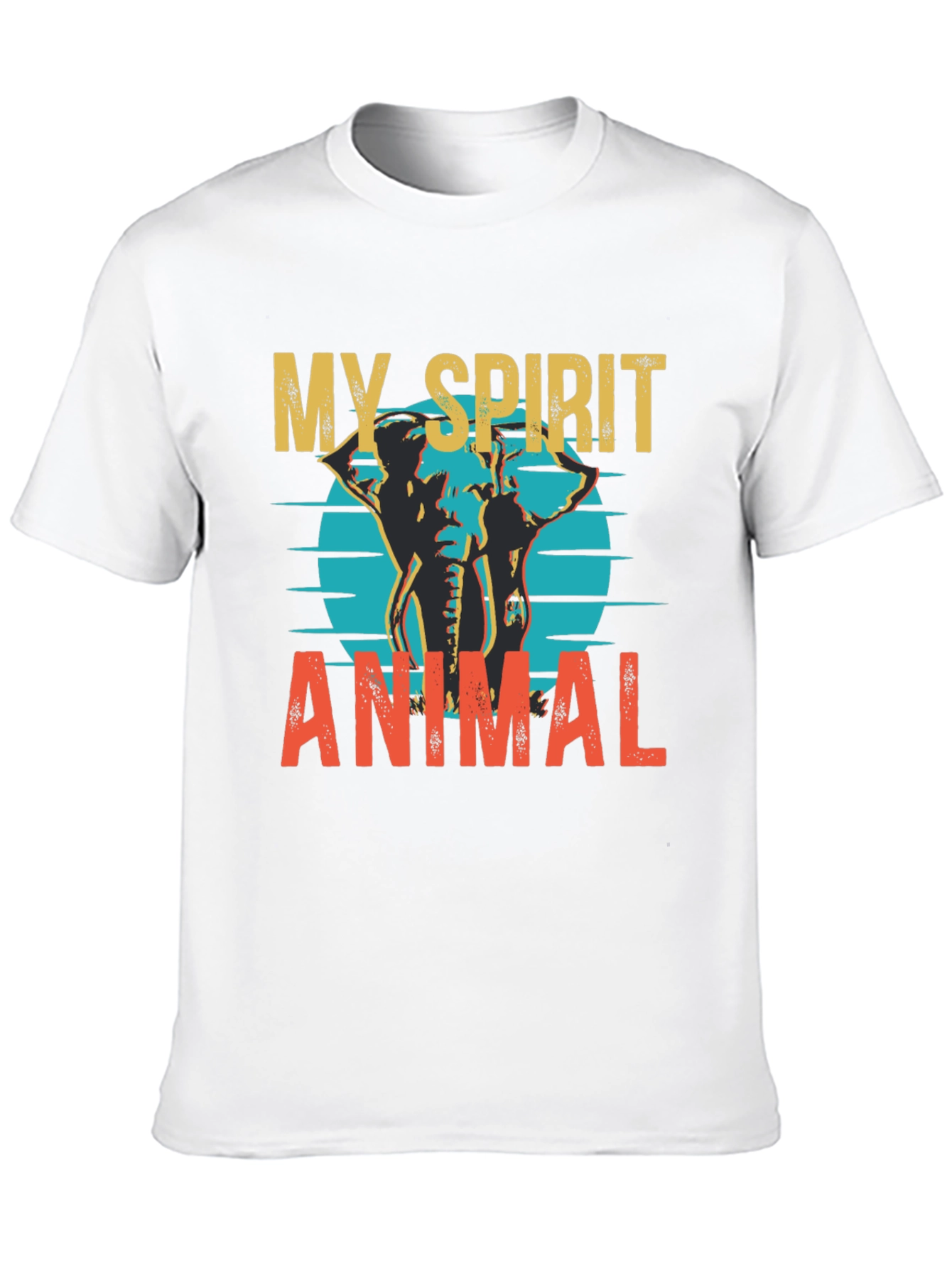 My Spirit Animal Elephant Graphic Tee