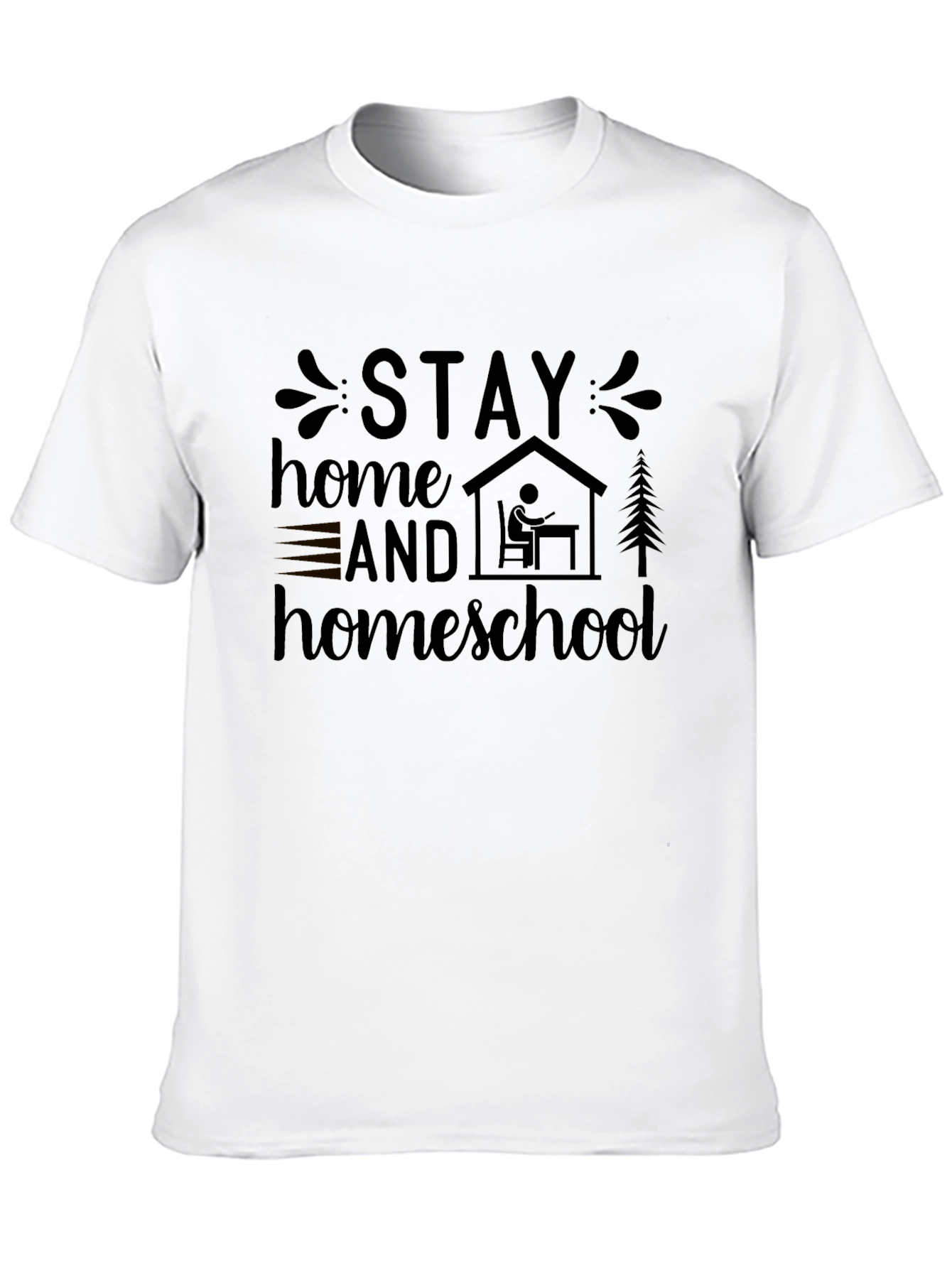 Stay Home Homeschool T-Shirt