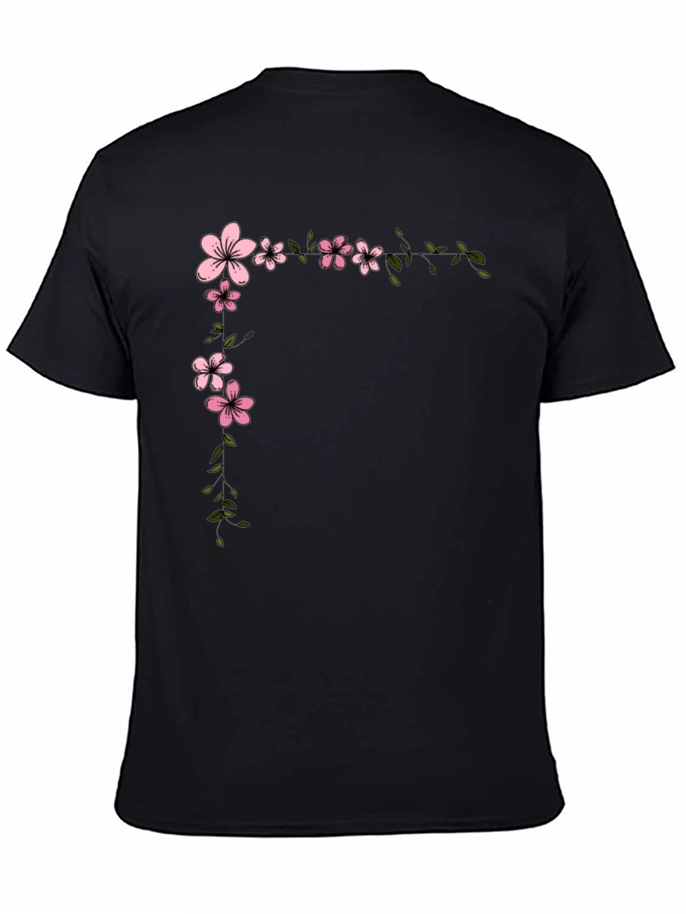 Cherry Blossom Graphic Tee - Casual Comfort