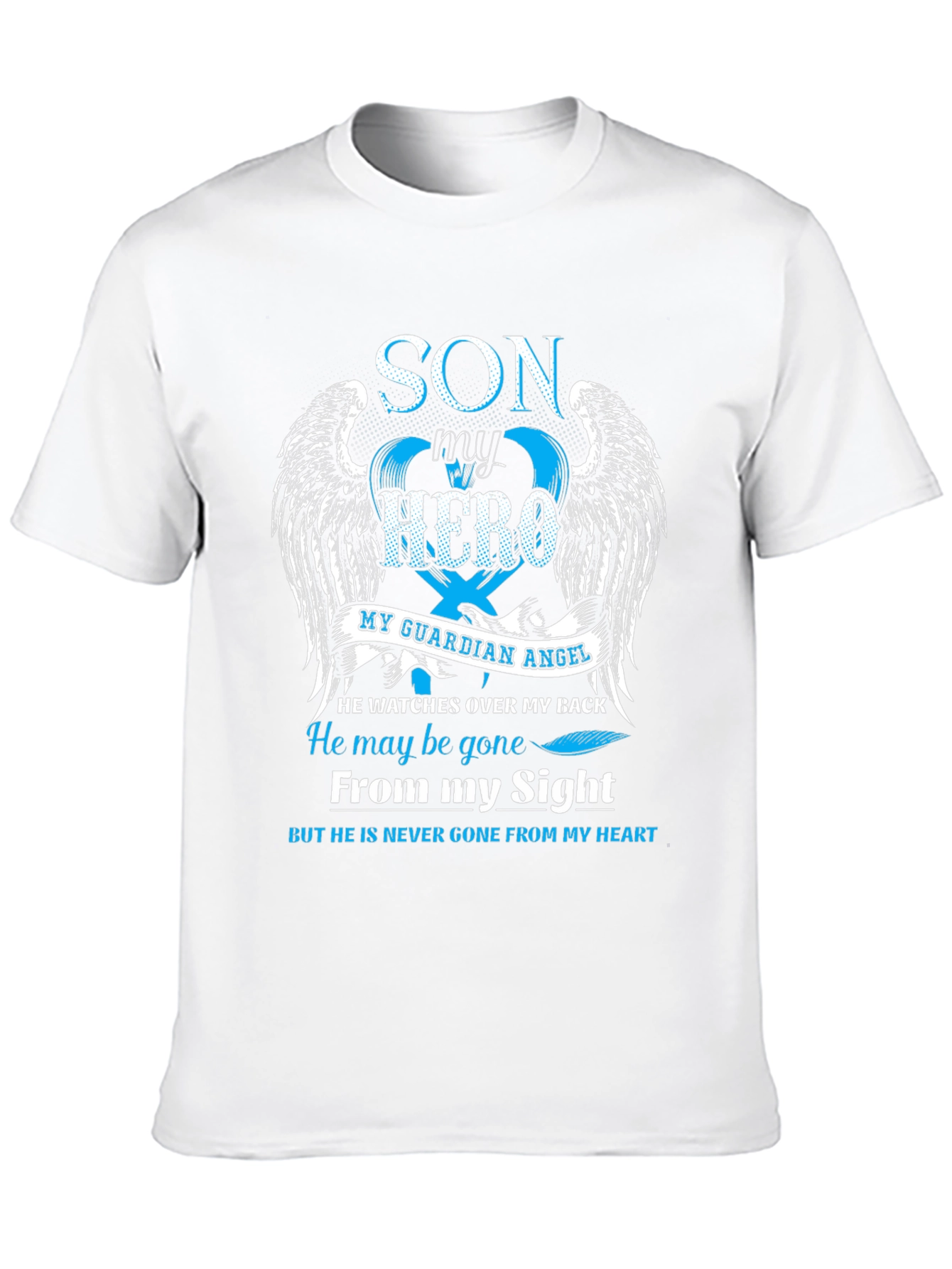 Son My Hero Guardian Angel T-Shirt