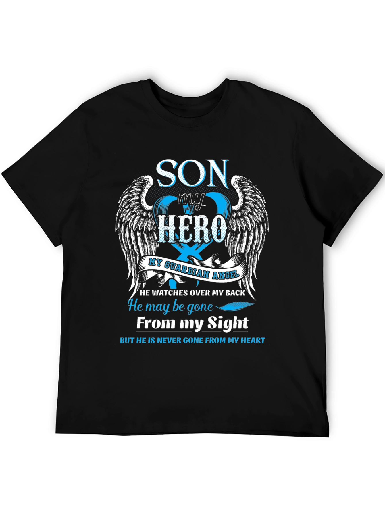 Son My Hero Guardian Angel T-Shirt