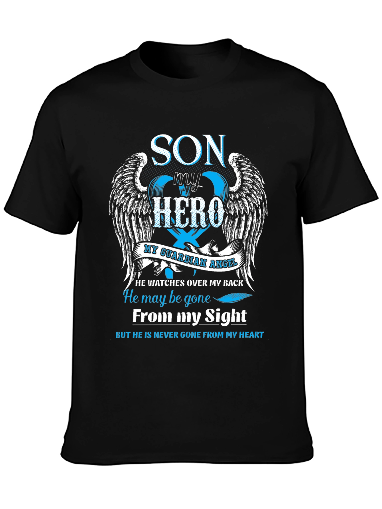 Son My Hero Guardian Angel T-Shirt