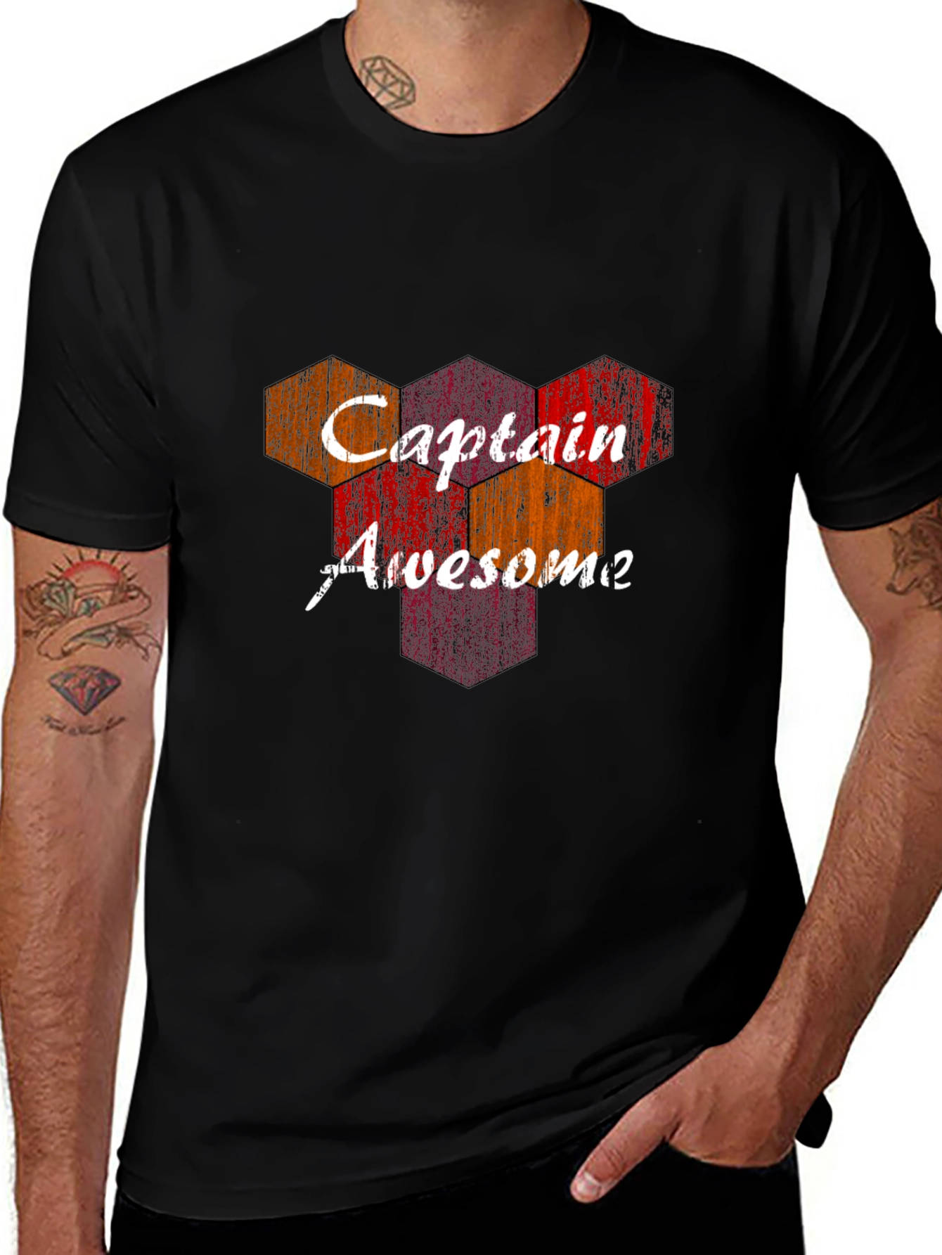 Captain Awesome Graphic Tee - Fun & Unique Design