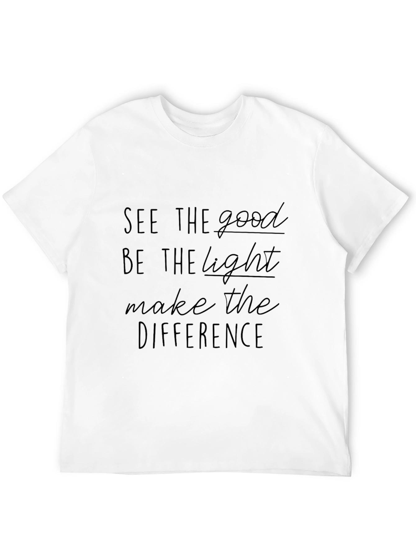 See the Good Graphic Tee - Black