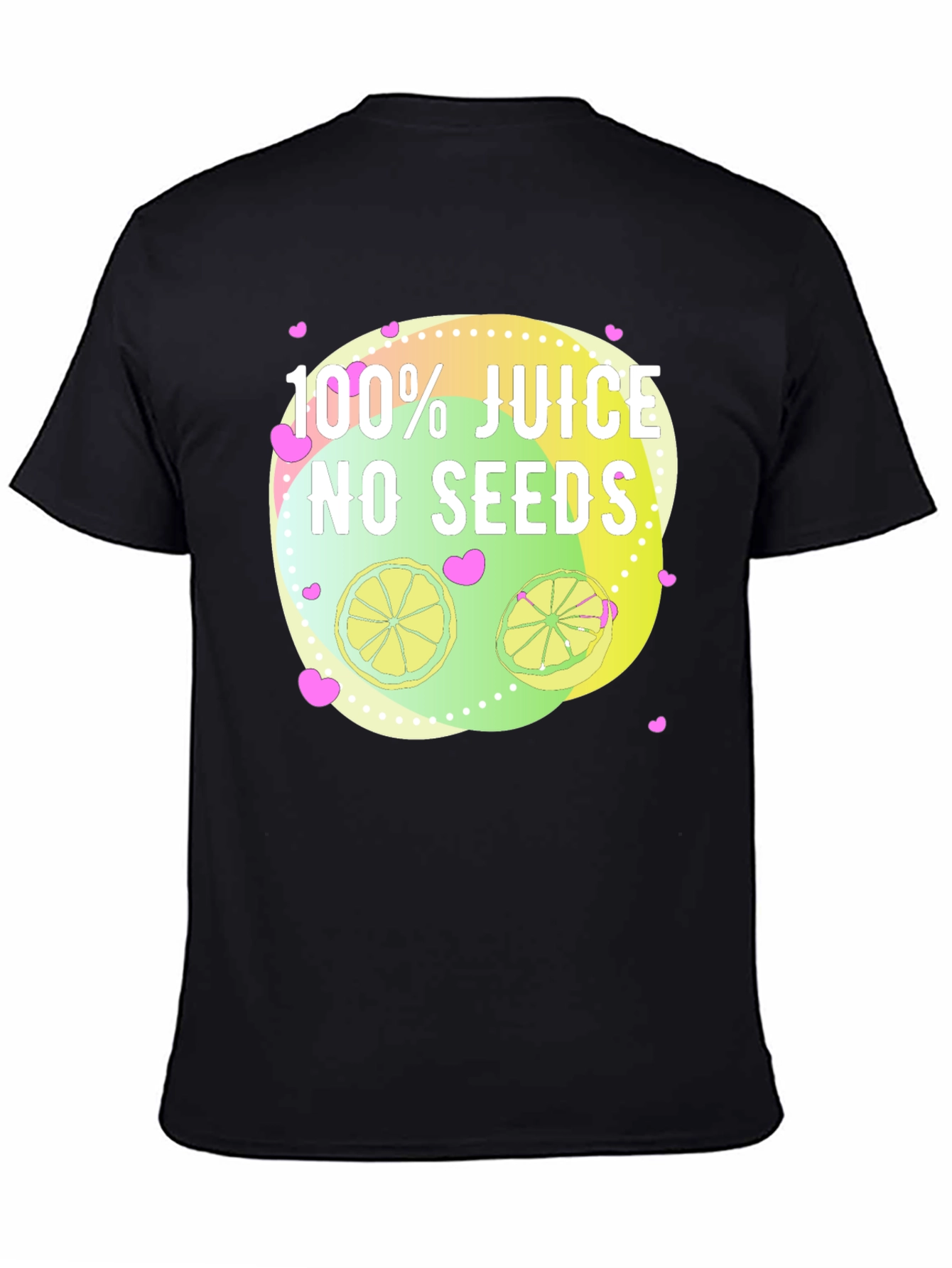 100% Juice No Seeds T-Shirt Citrus Lover Tee