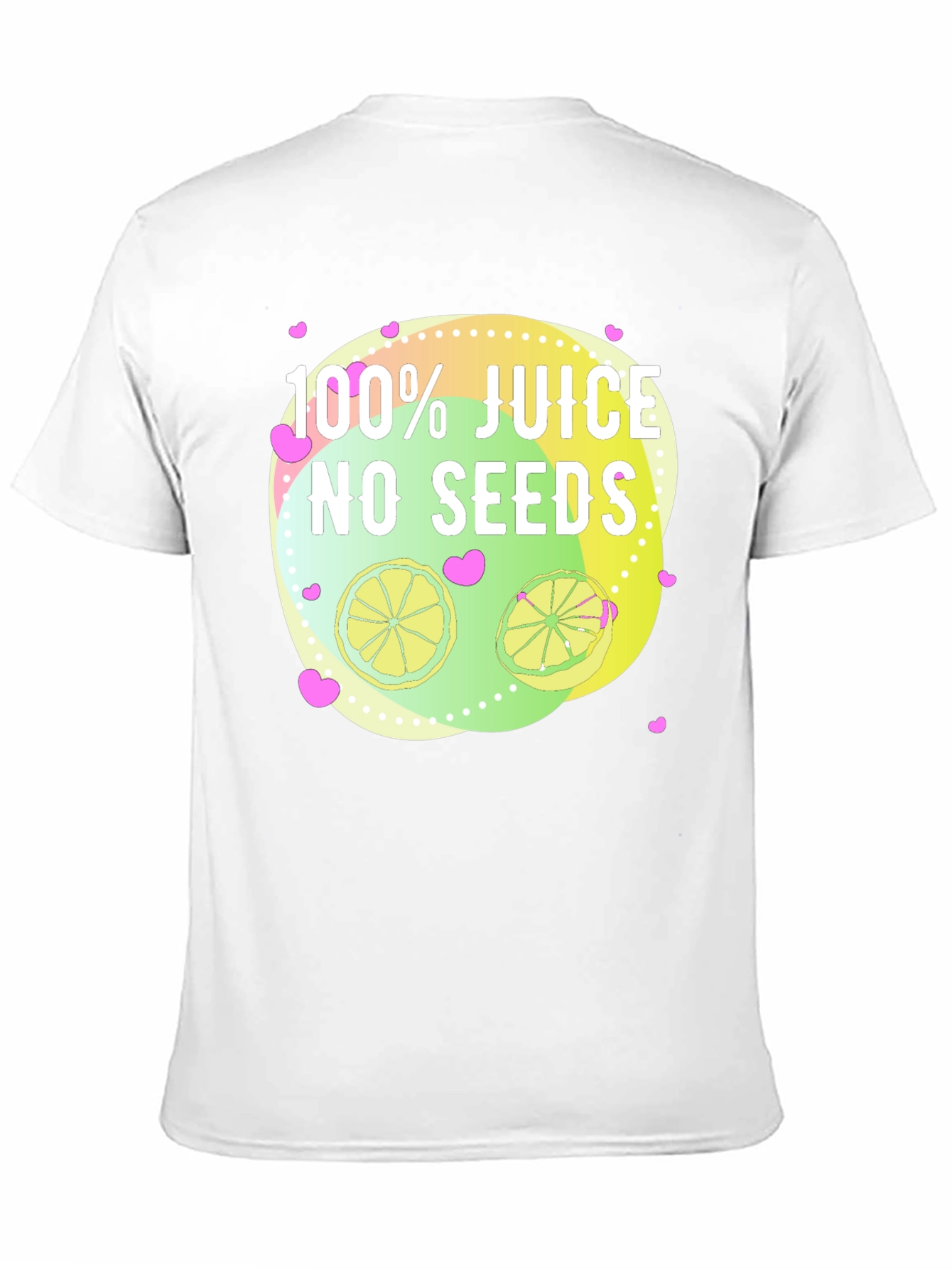 100% Juice No Seeds T-Shirt Citrus Lover Tee