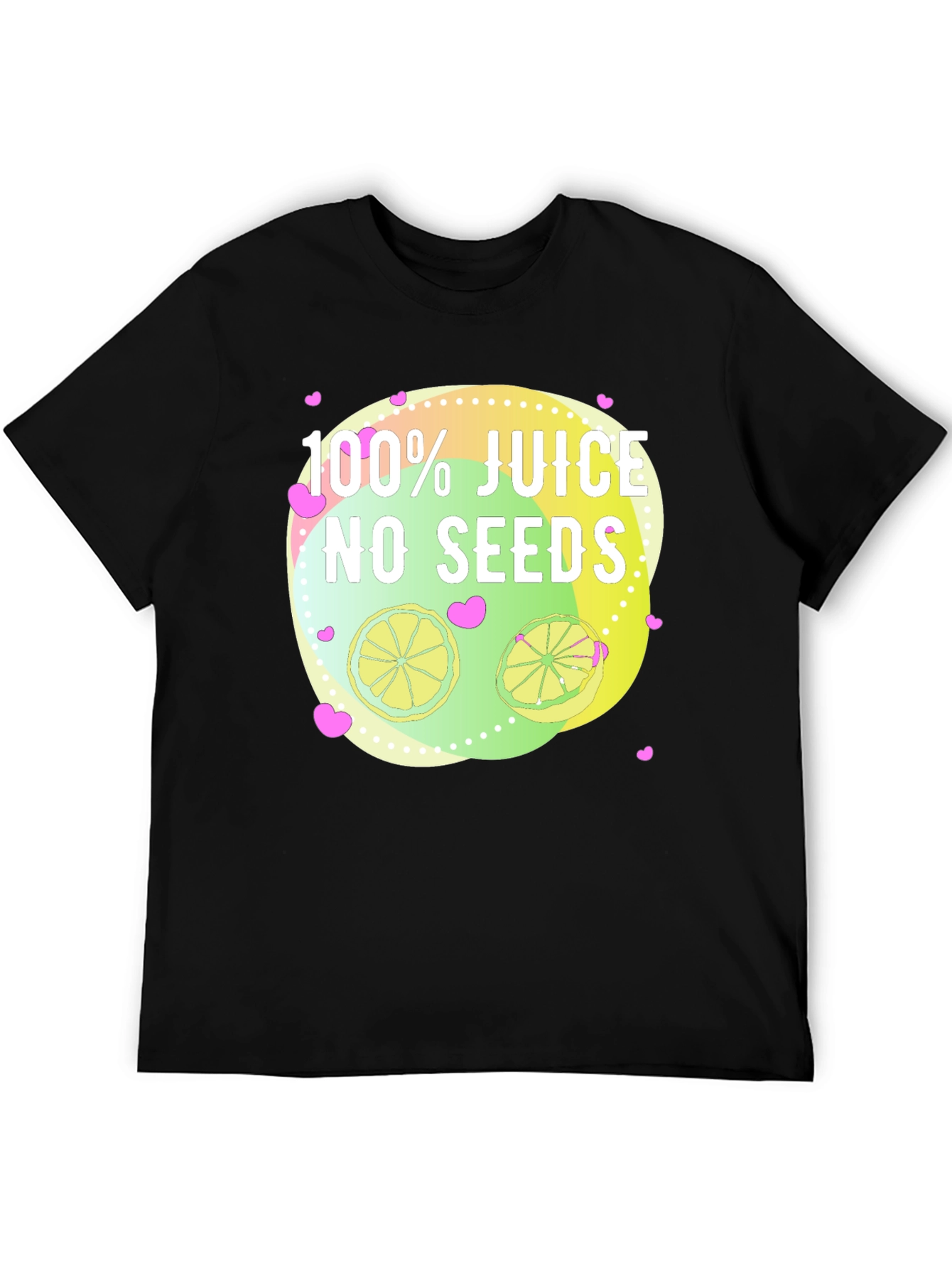 100% Juice No Seeds T-Shirt Citrus Lover Tee