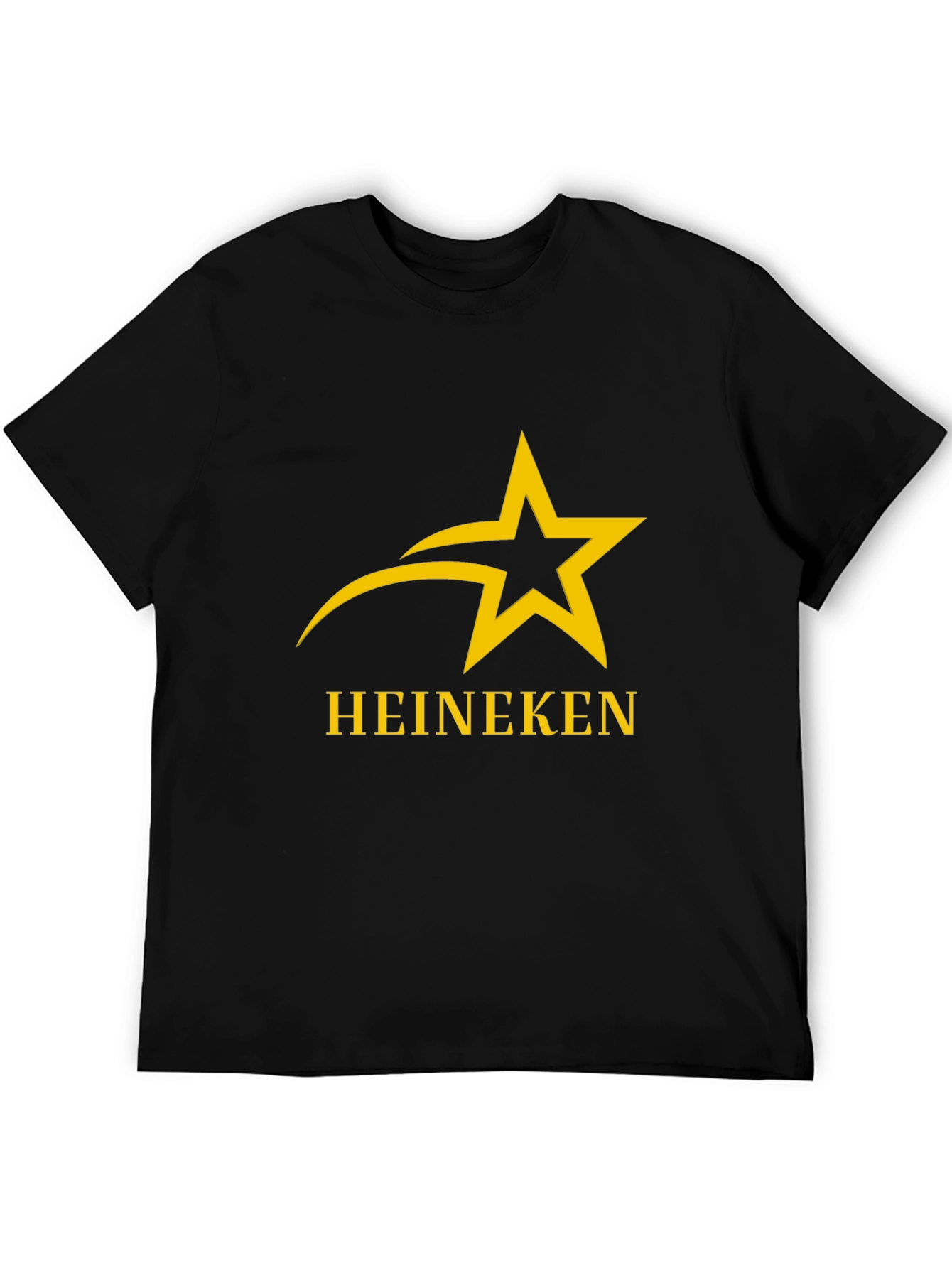 Heineken Star Logo Black T-Shirt