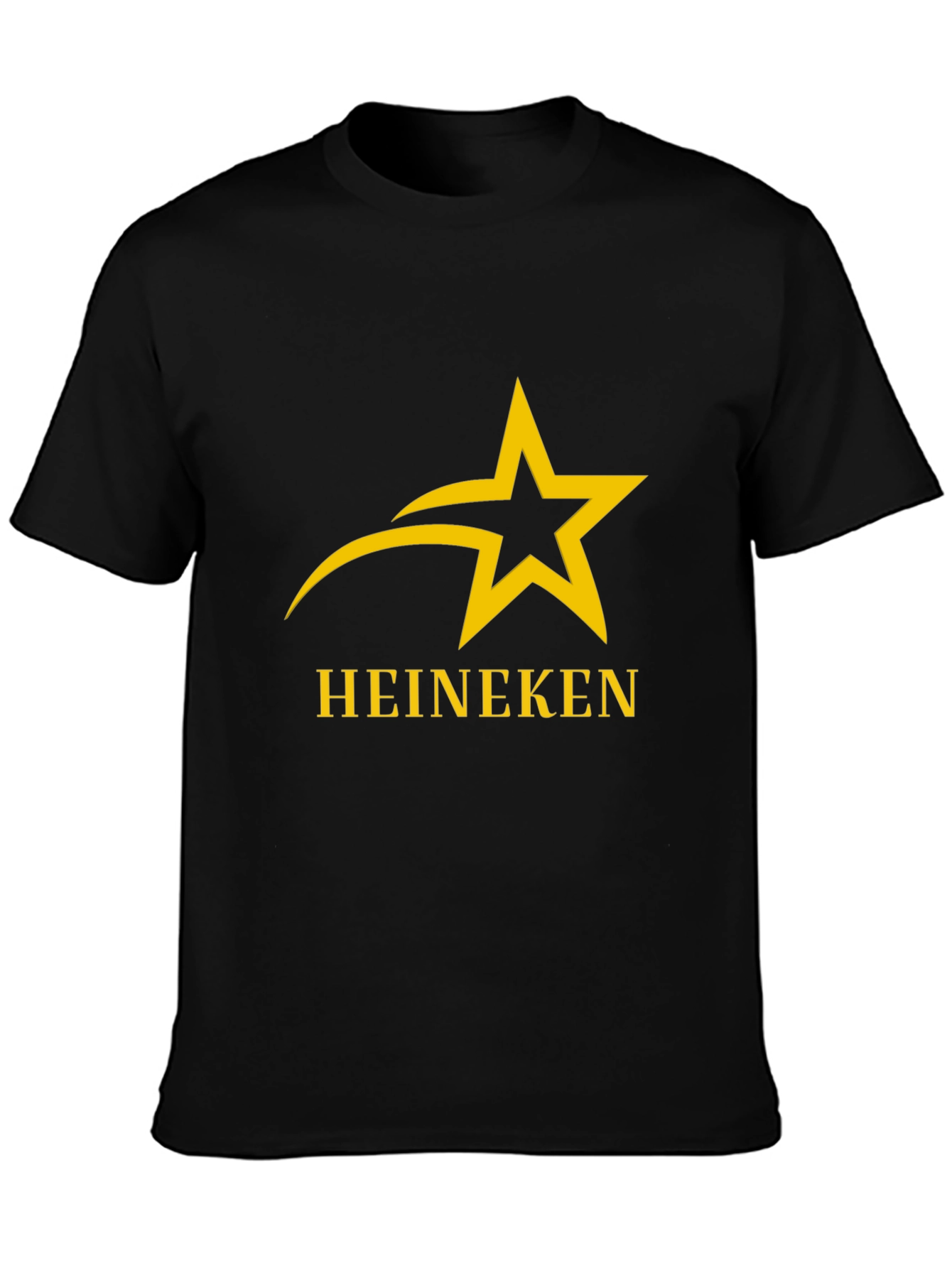 Heineken Star Logo Black T-Shirt