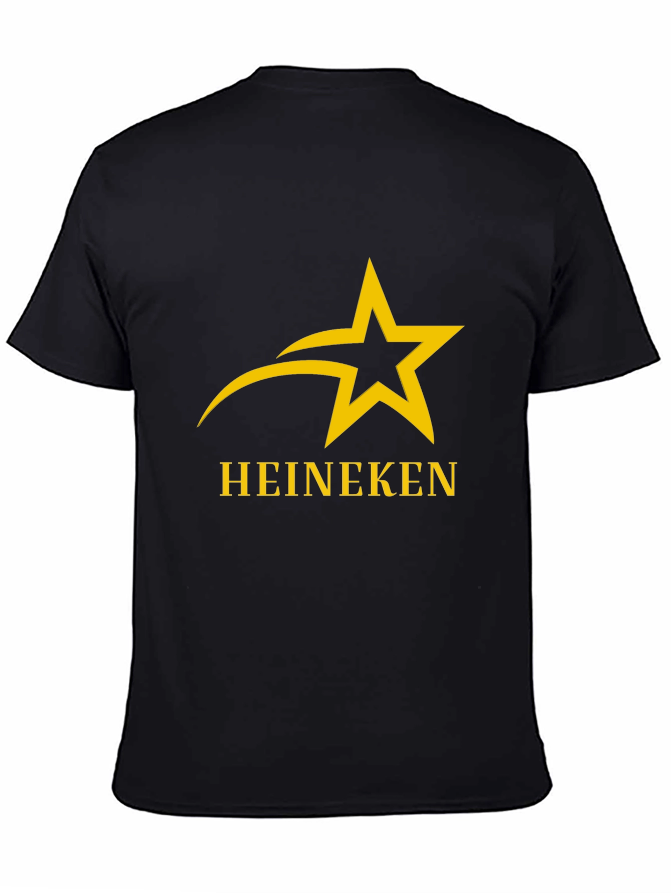 Heineken Star Logo Black T-Shirt