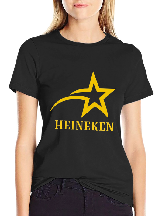 Heineken Star Logo Black T-Shirt
