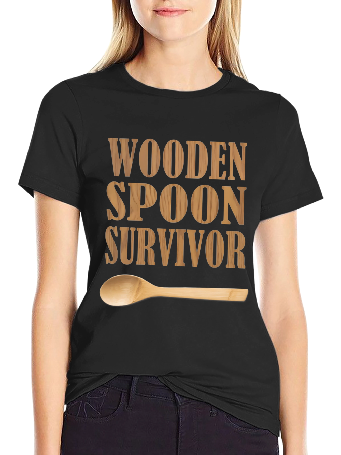 Wooden Spoon Survivor Graphic T-Shirt