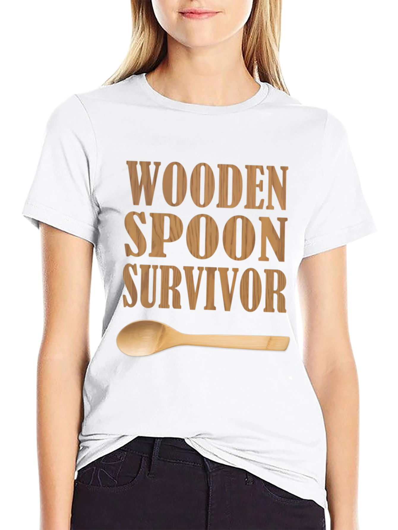 Wooden Spoon Survivor Graphic T-Shirt