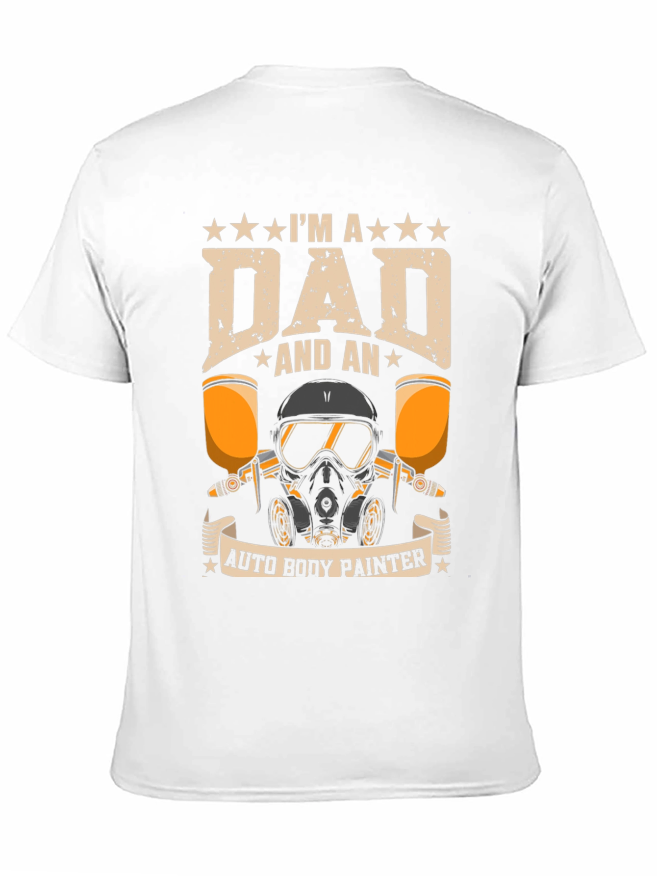 Dad Auto Body Painter Graphic Tee