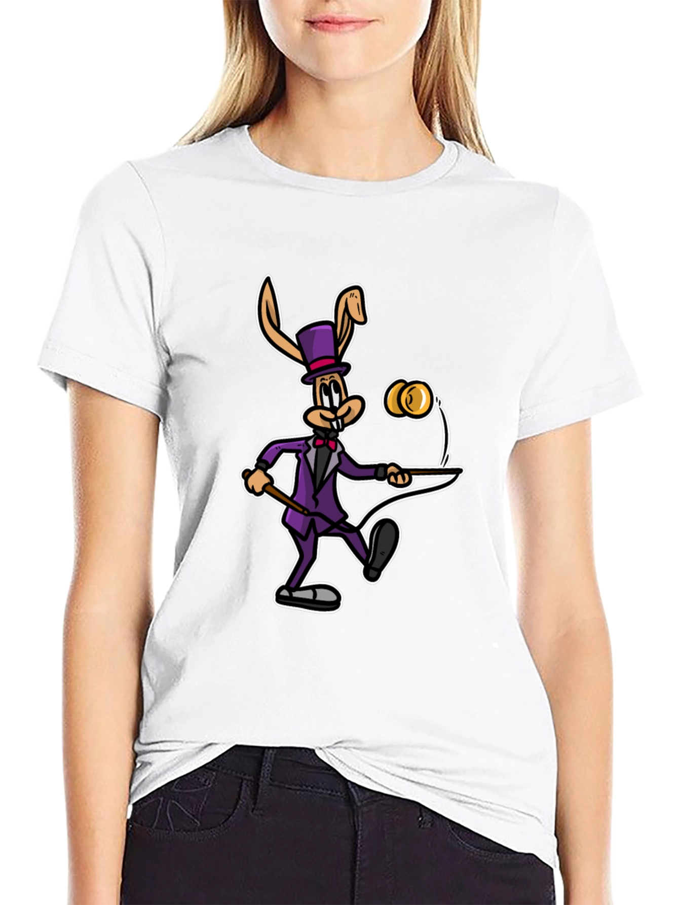 Magician Bunny Graphic Tee