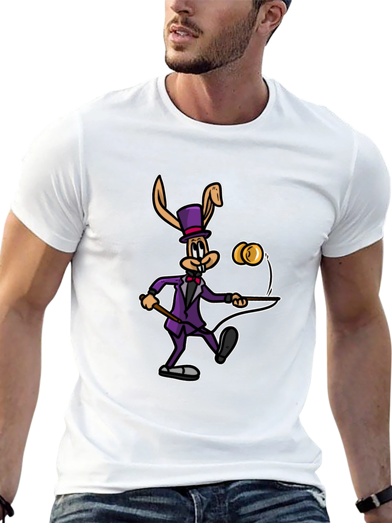 Magician Bunny Graphic Tee