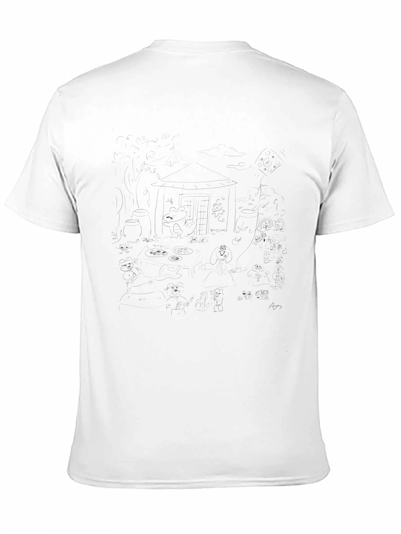 Black Graphic T-Shirt